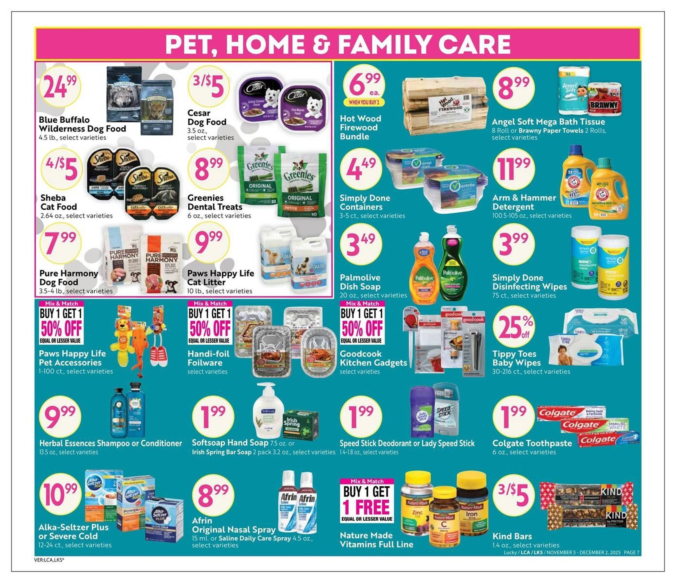 Lucky Supermarkets weekly ad (2025-11-05 - 2025-12-02) | 7