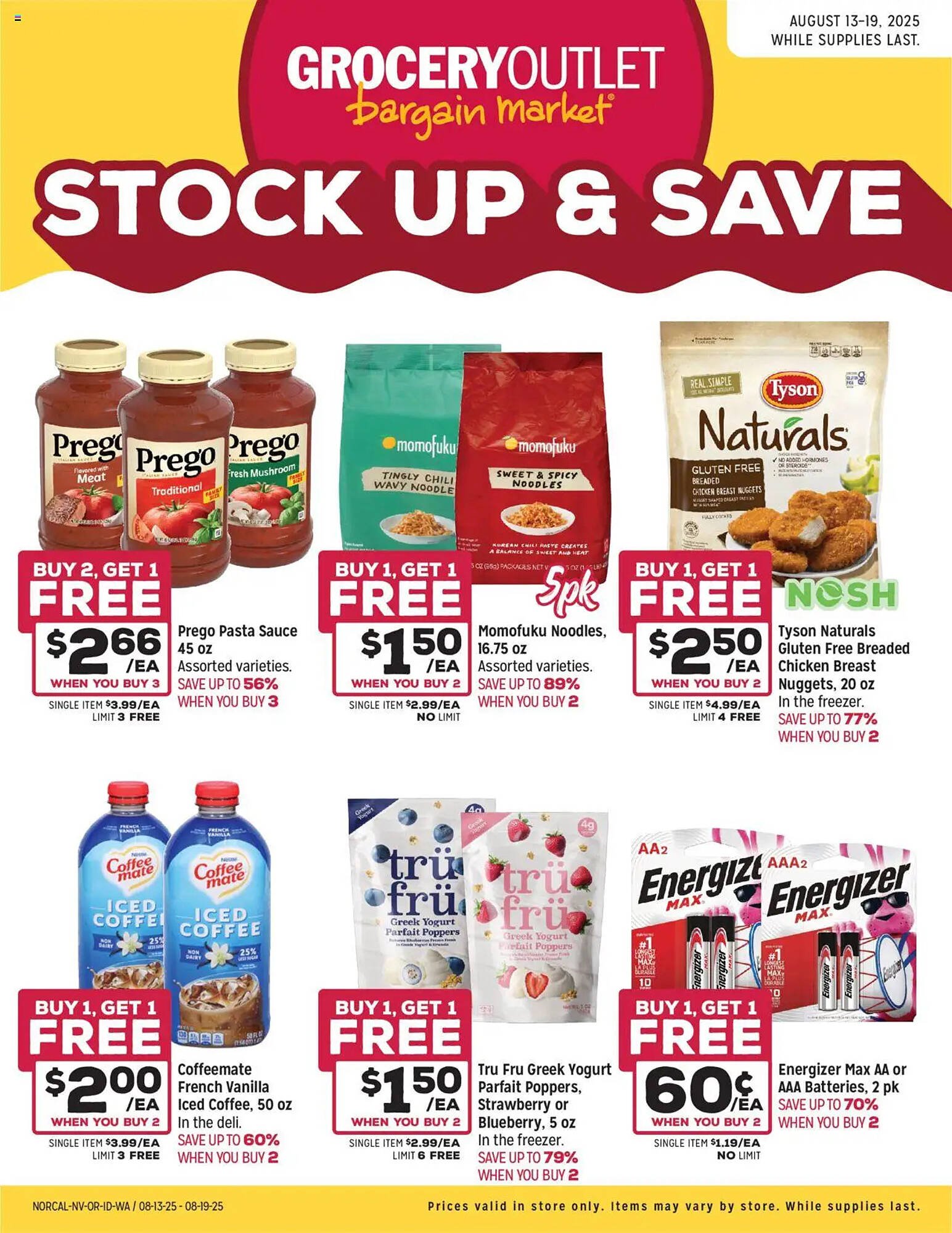Grocery Outlet Weekly Ad (2025-08-13 - 2025-08-19) | 1