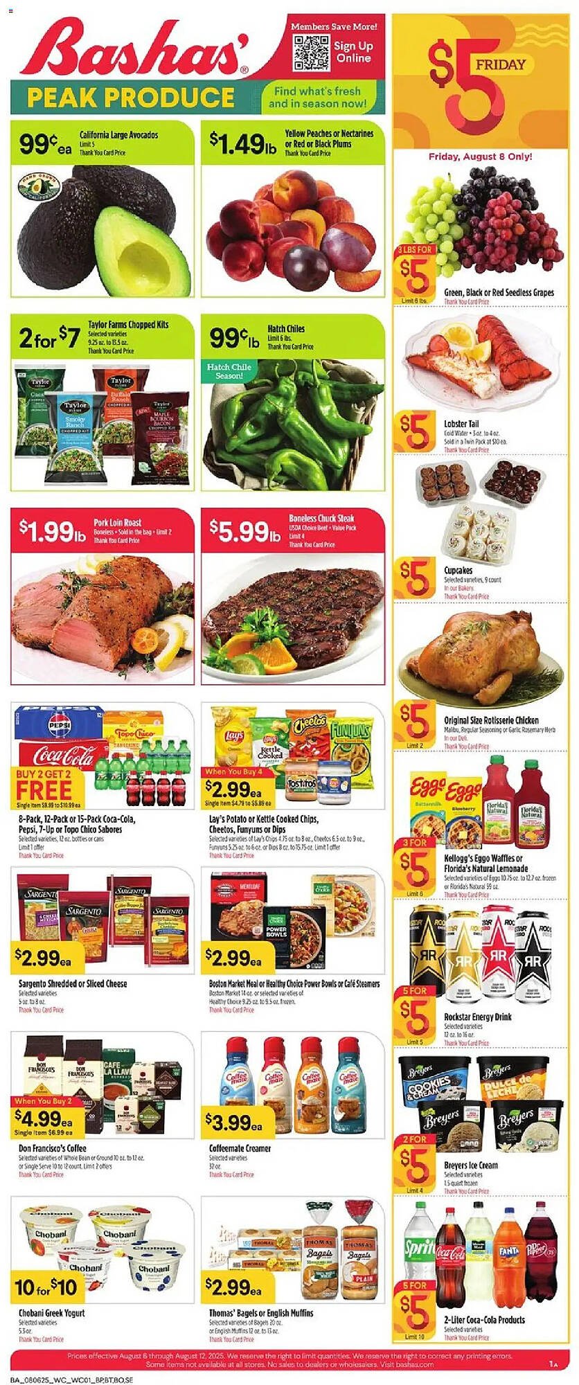 Bashas&#039; Weekly Ad (2025-08-06 - 2025-08-12) | 1
