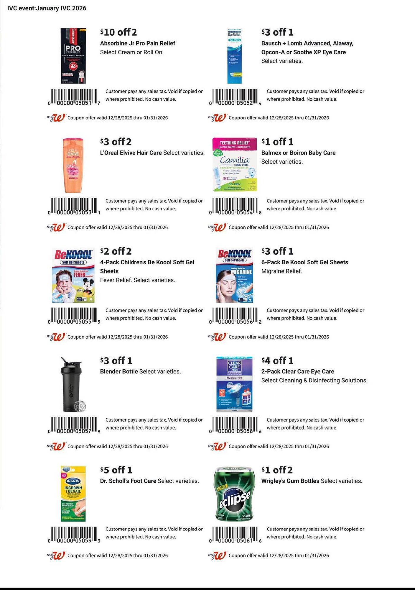 Walgreens weekly ad