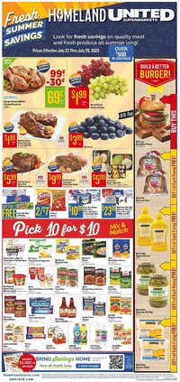 Homeland Market Weekly Ad (2025-07-23 - 2025-07-30)
