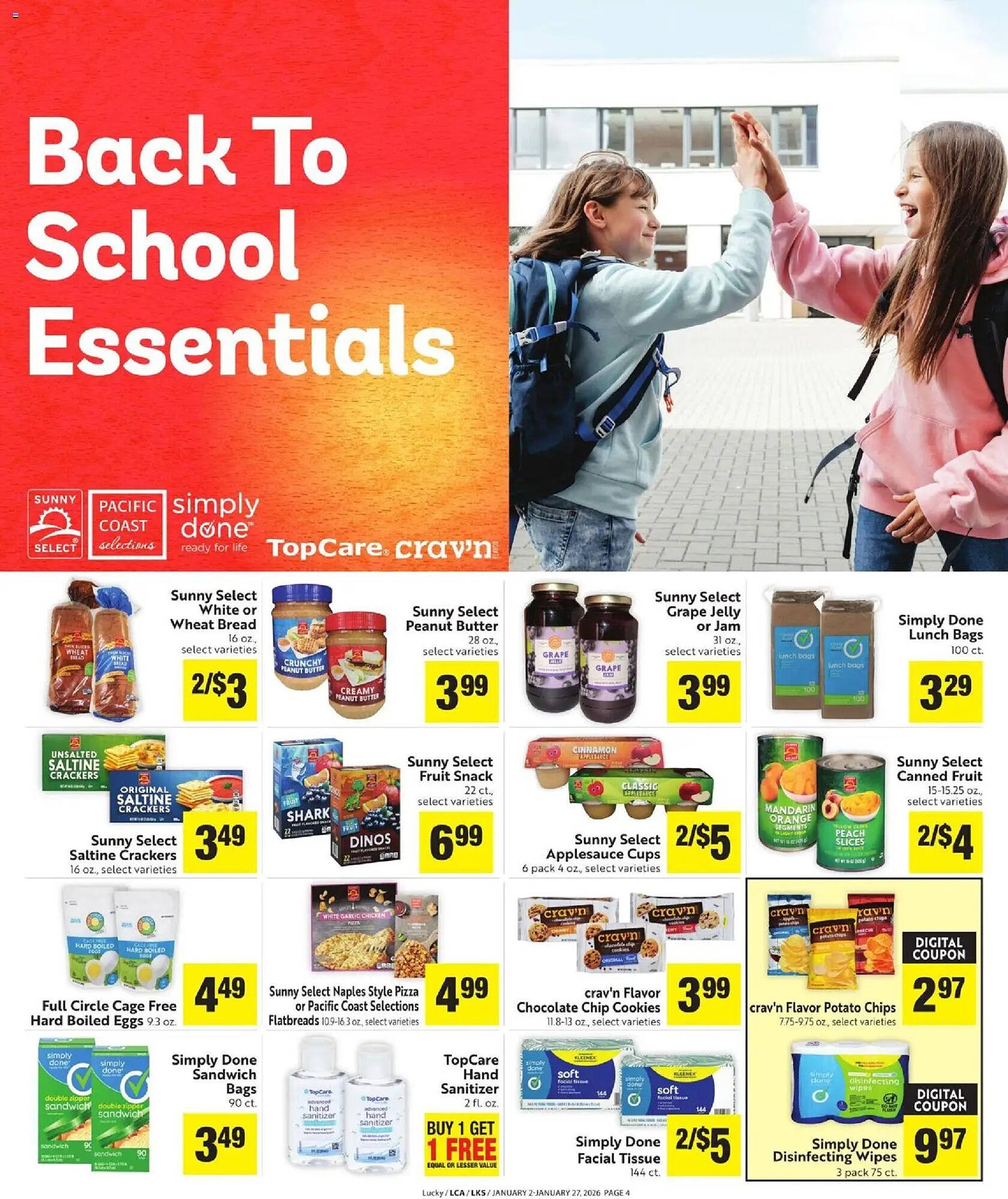 Lucky Supermarkets weekly ad