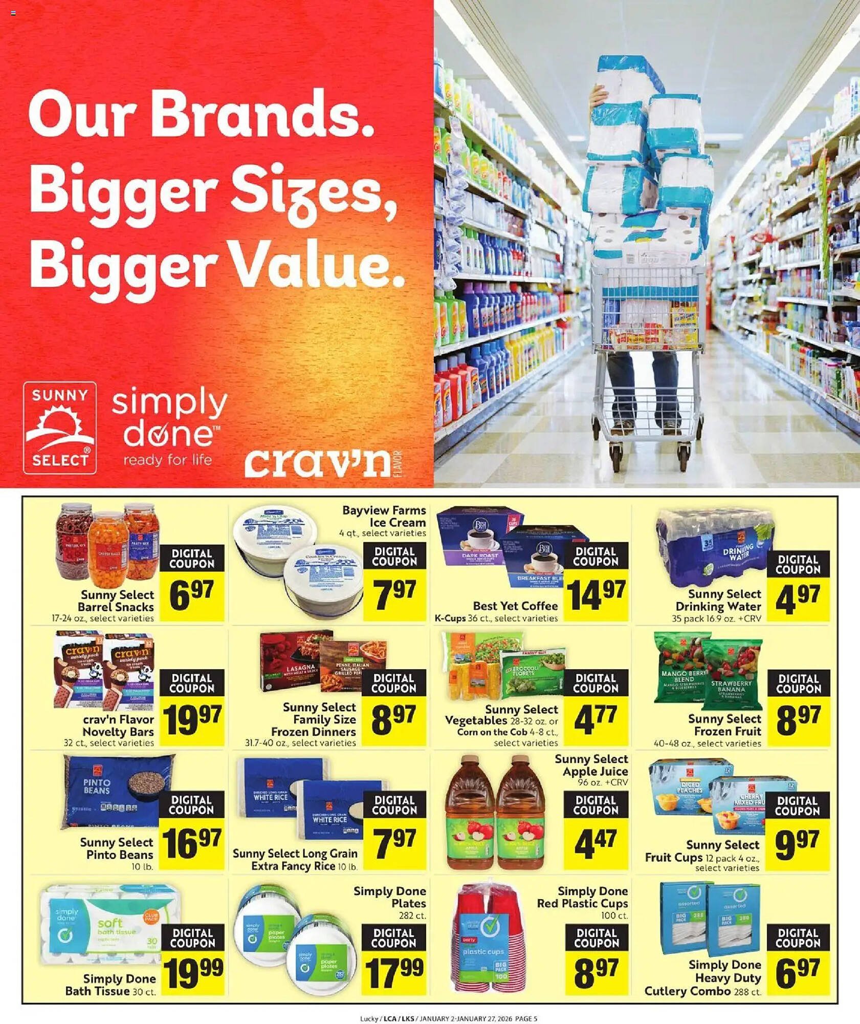 Lucky Supermarkets weekly ad
