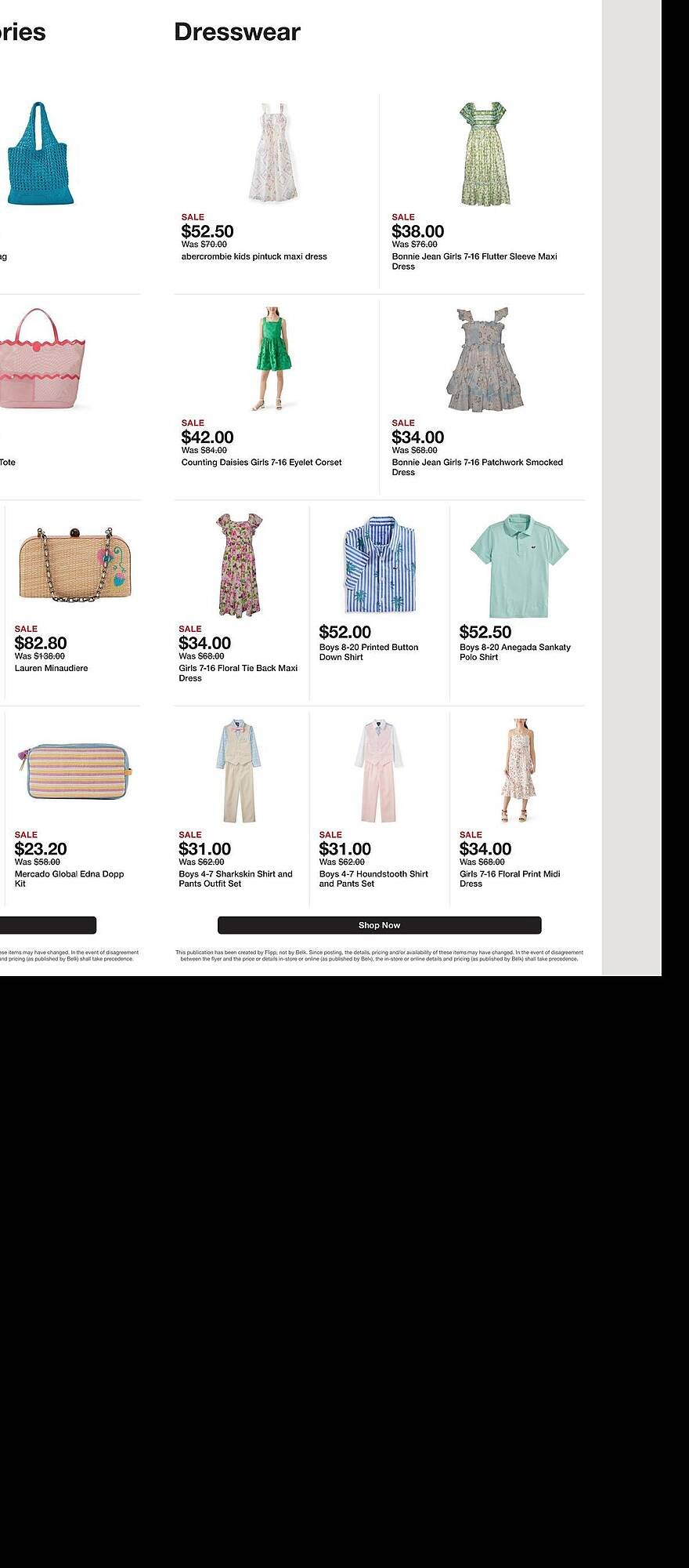 Belk weekly ad