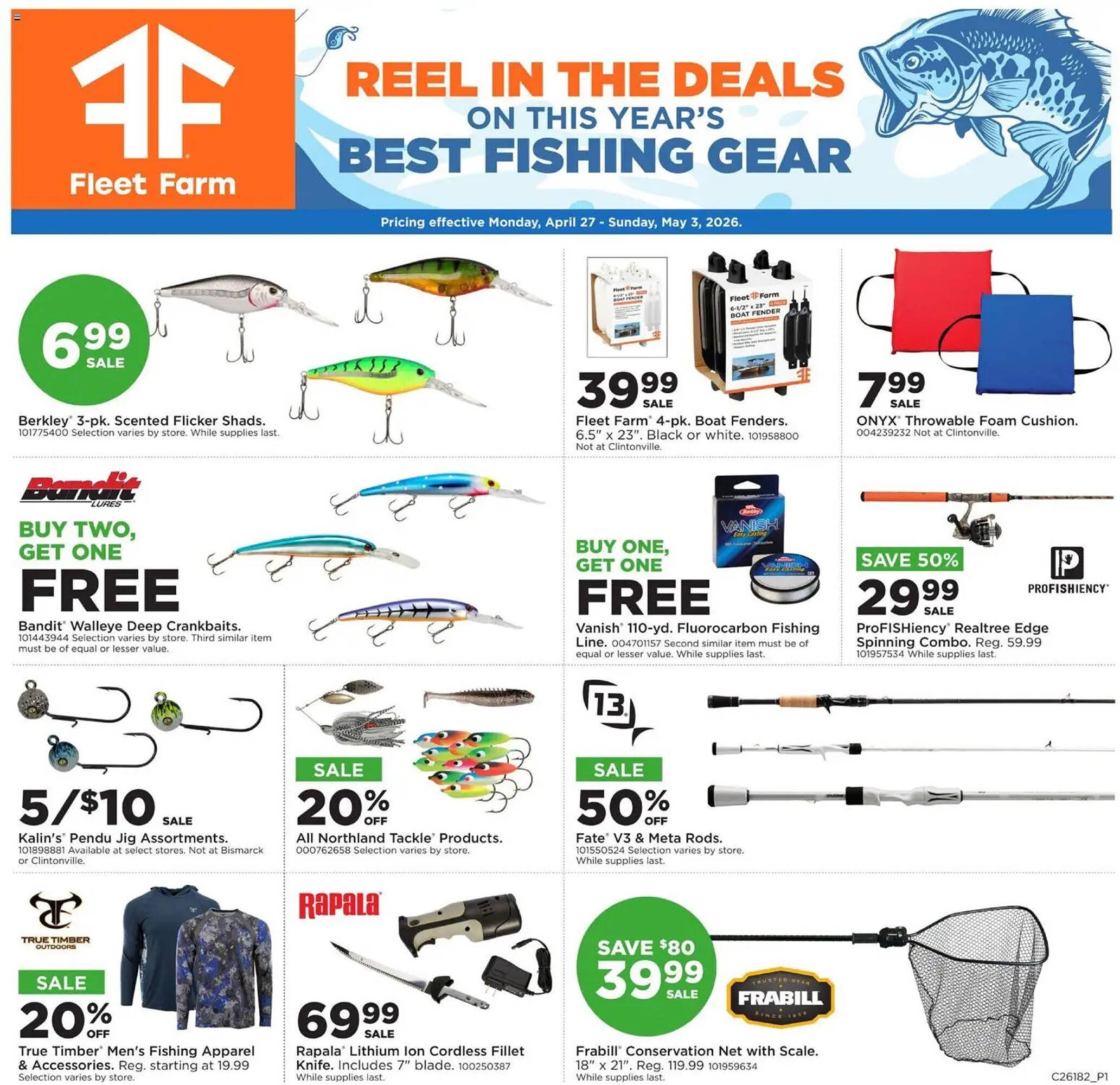 Mills Fleet Farm weekly ad