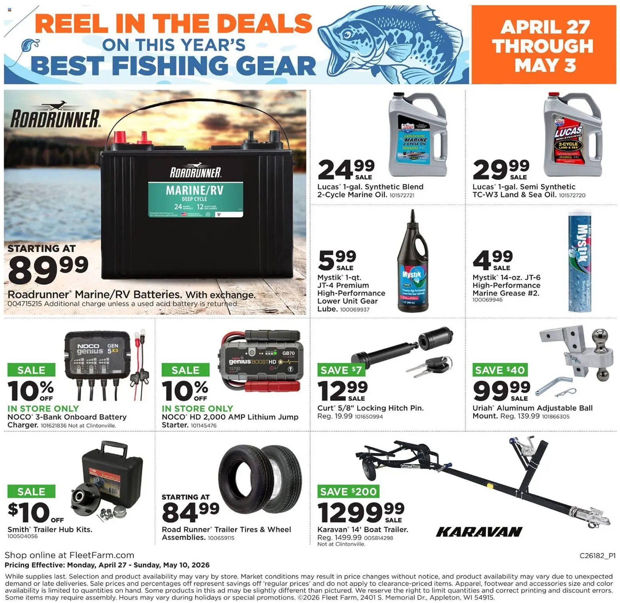 Mills Fleet Farm weekly ad
