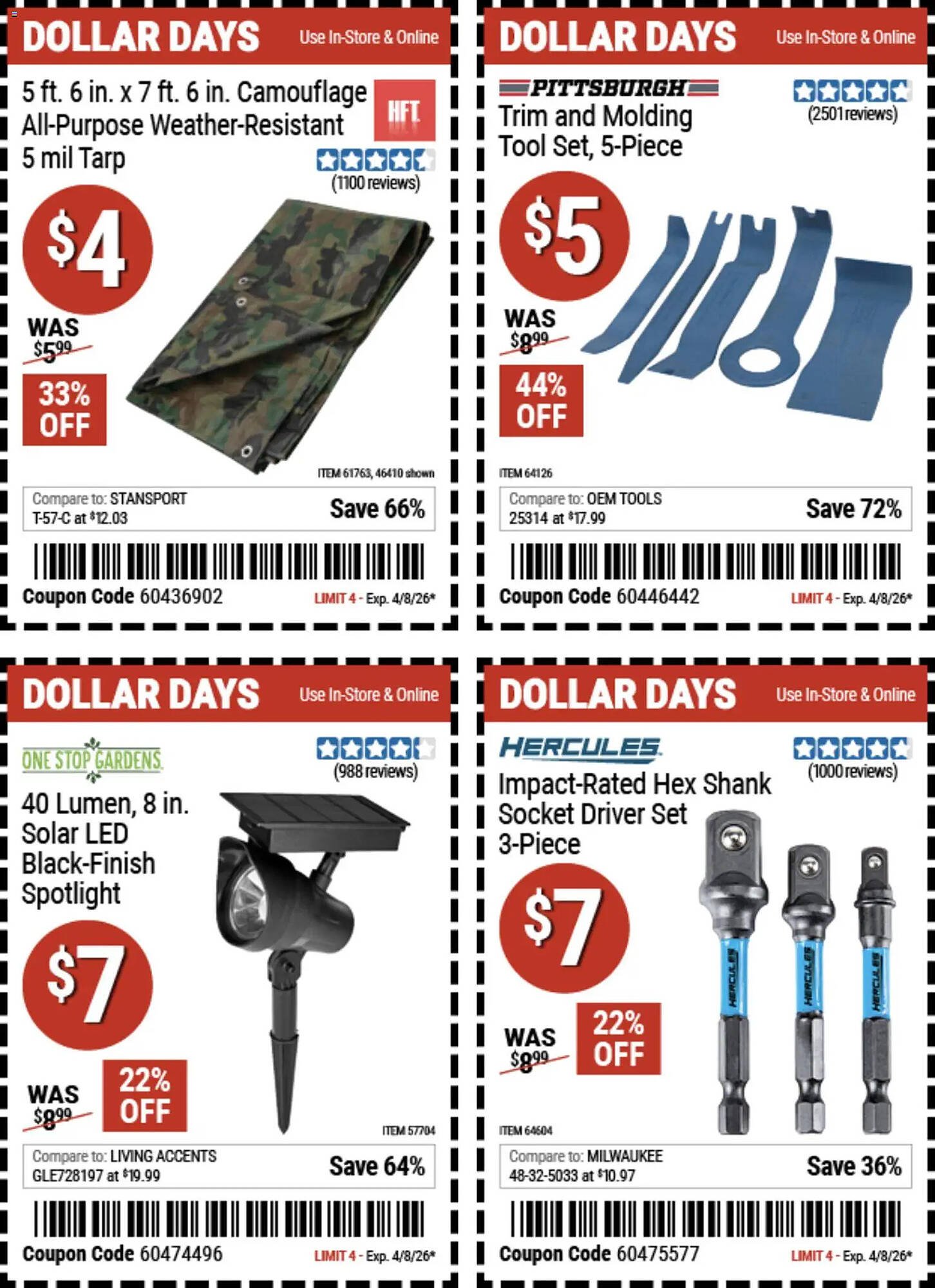 Harbor Freight Tools weekly ad