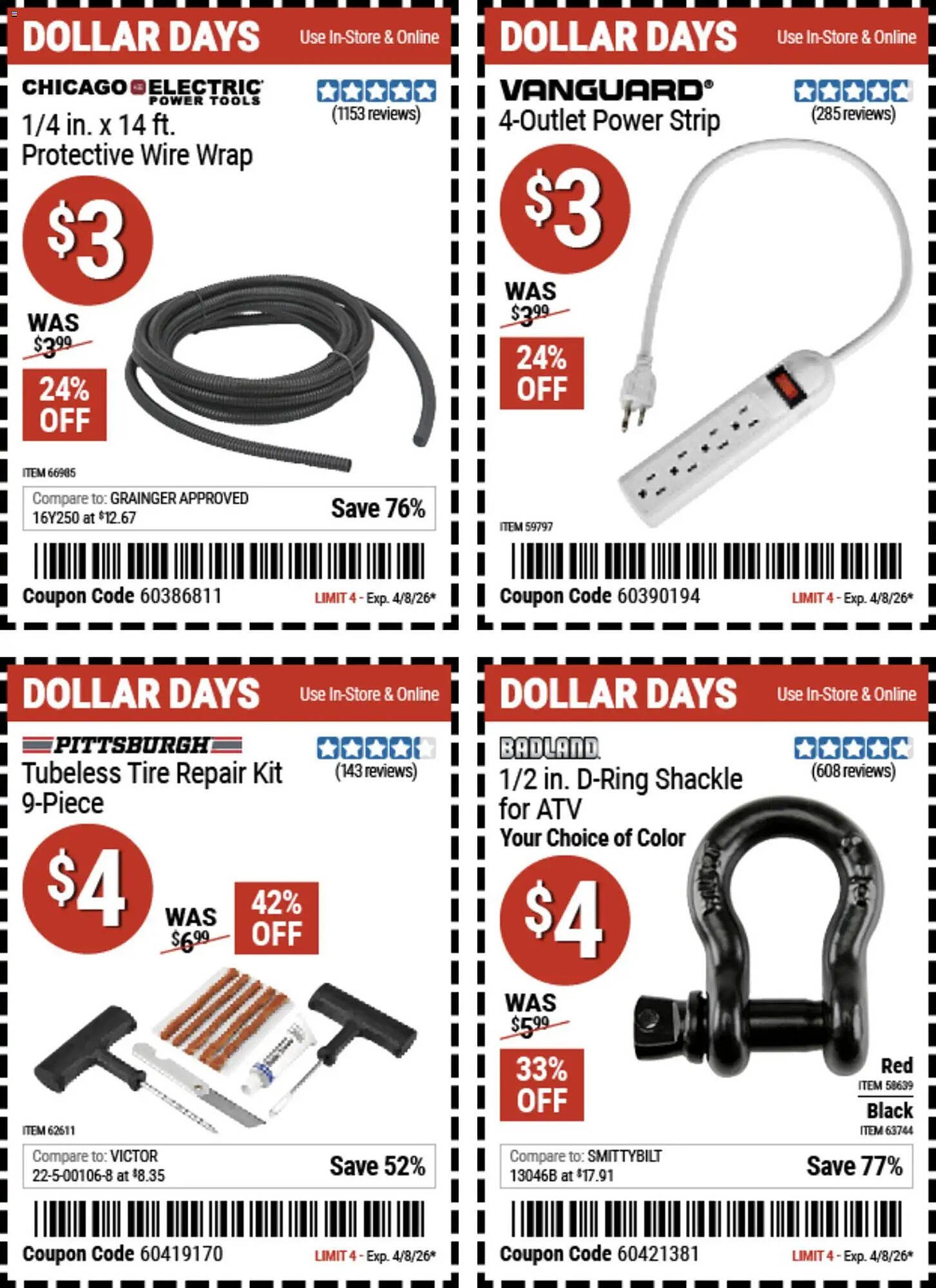 Harbor Freight Tools weekly ad