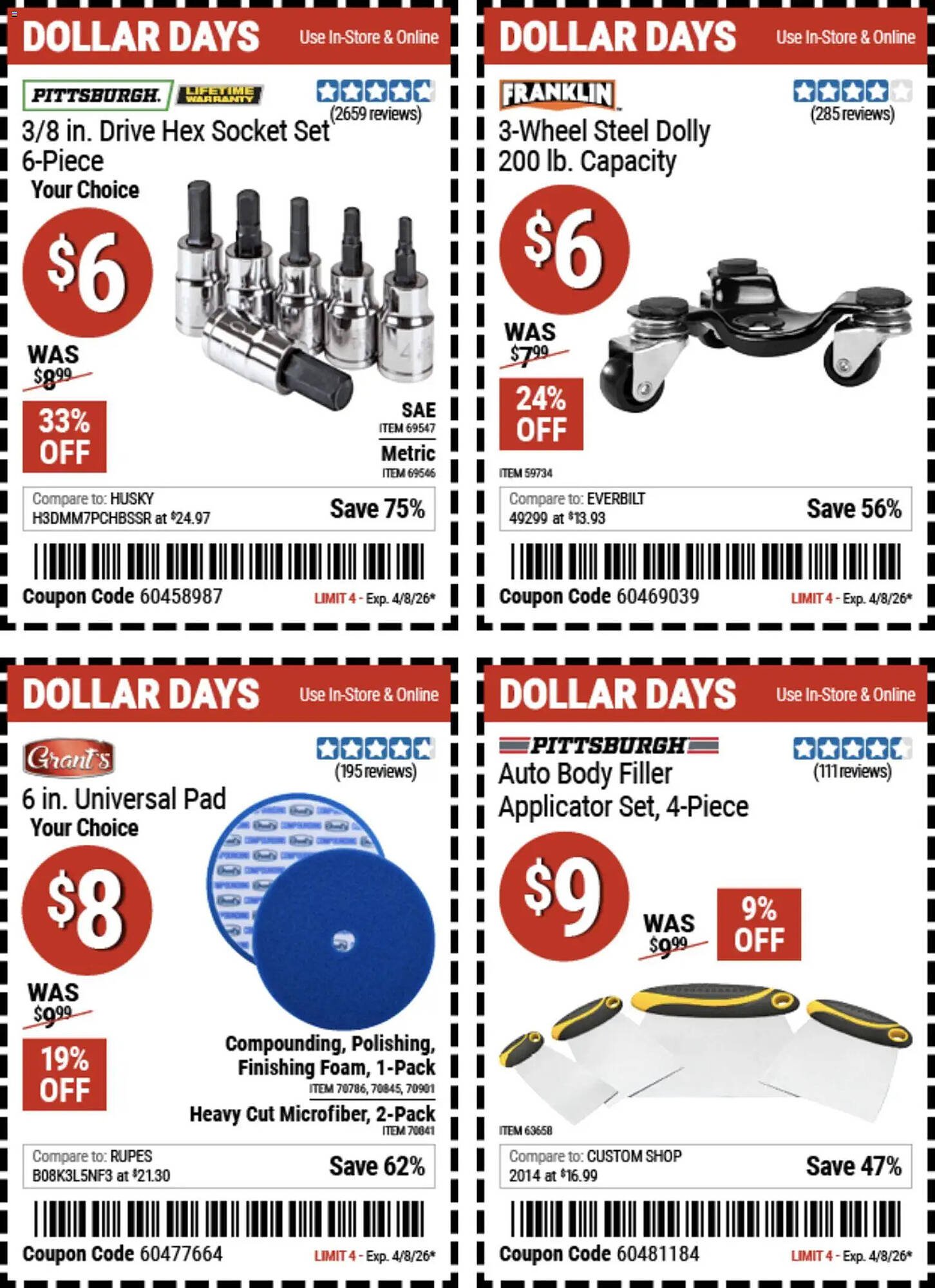 Harbor Freight Tools weekly ad