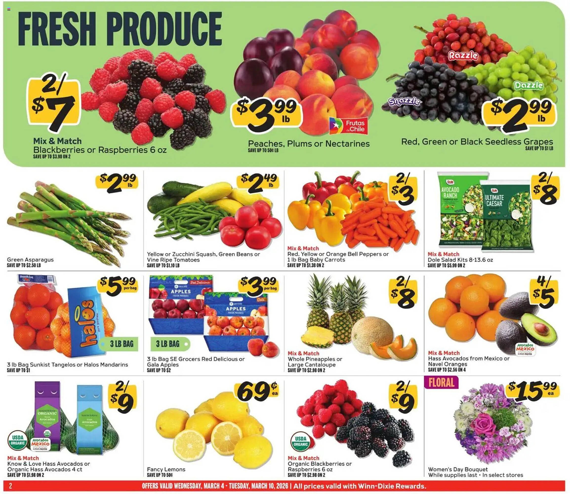 Winn Dixie weekly ad