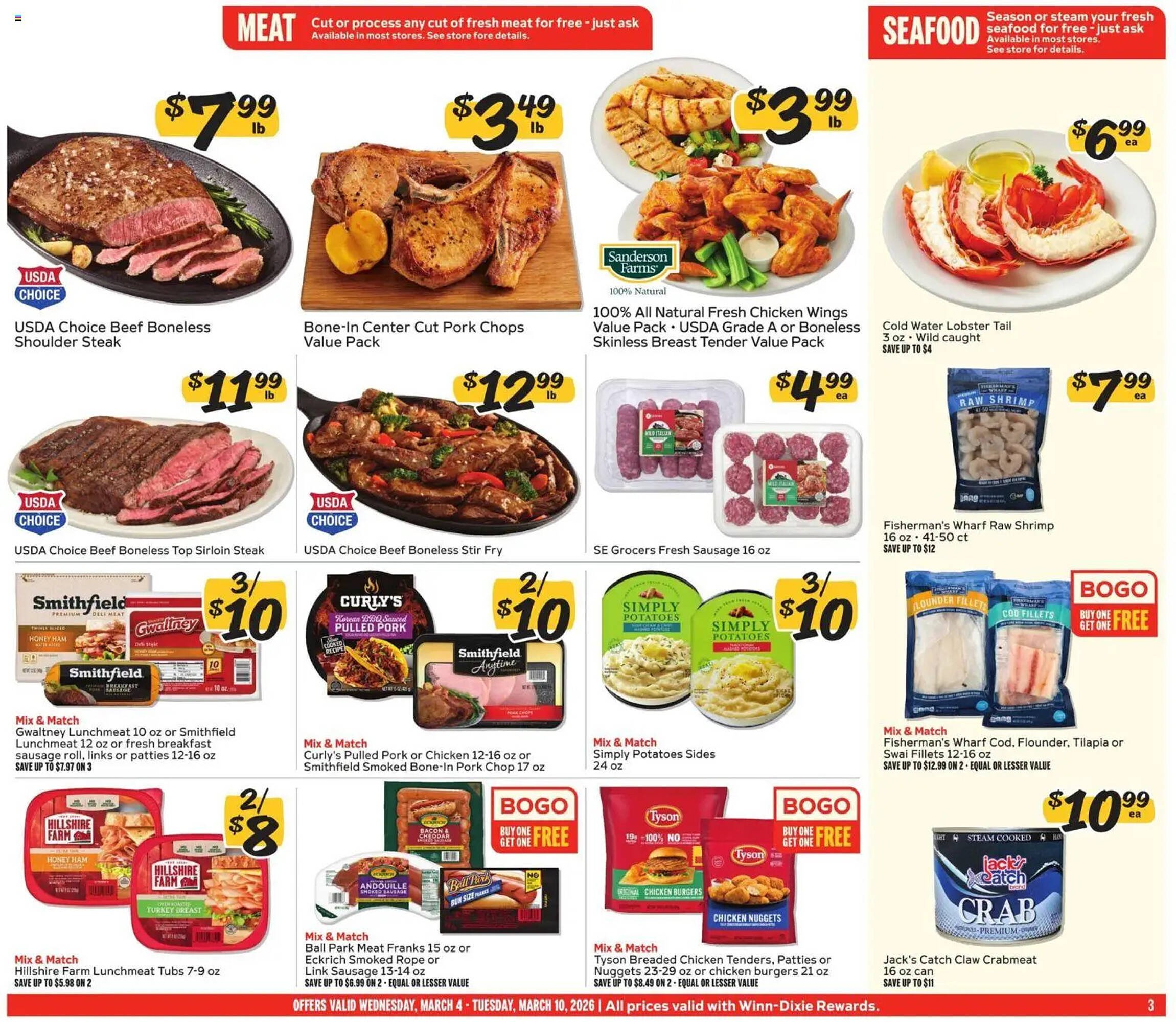 Winn Dixie weekly ad
