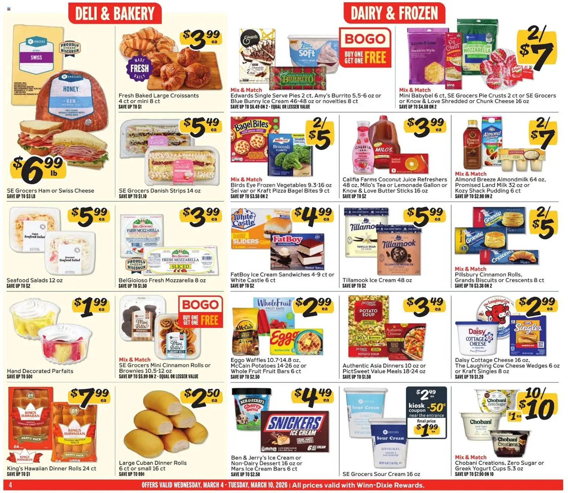 Winn Dixie weekly ad