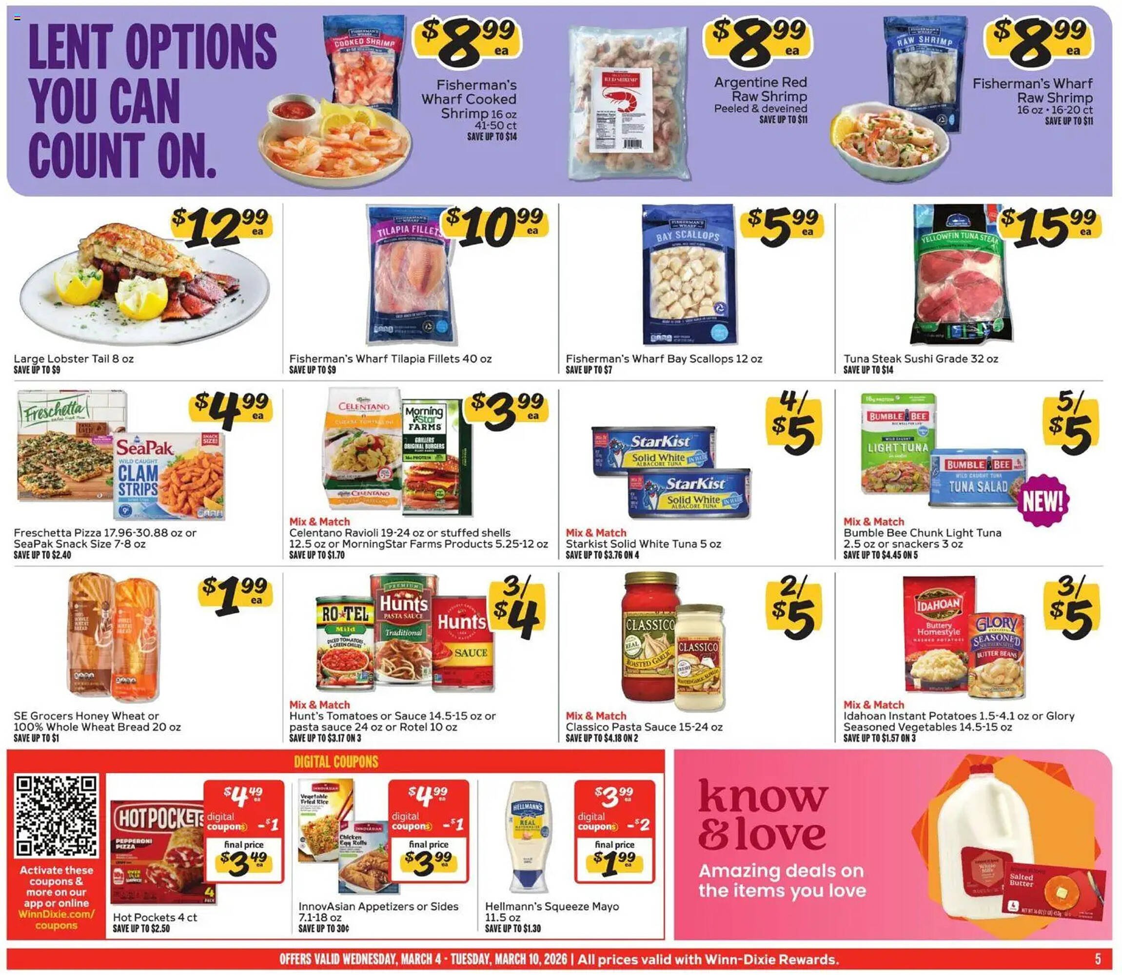 Winn Dixie weekly ad
