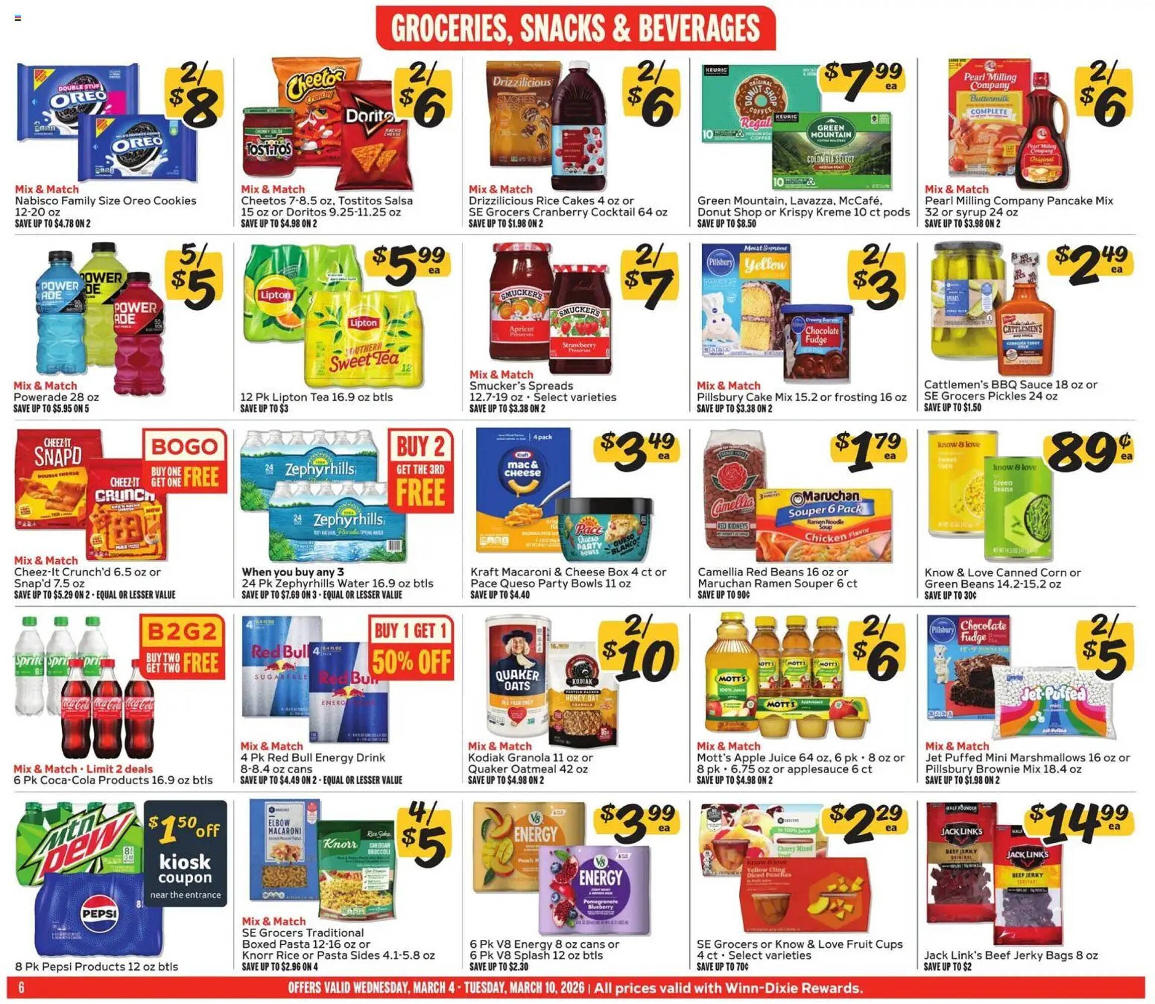Winn Dixie weekly ad