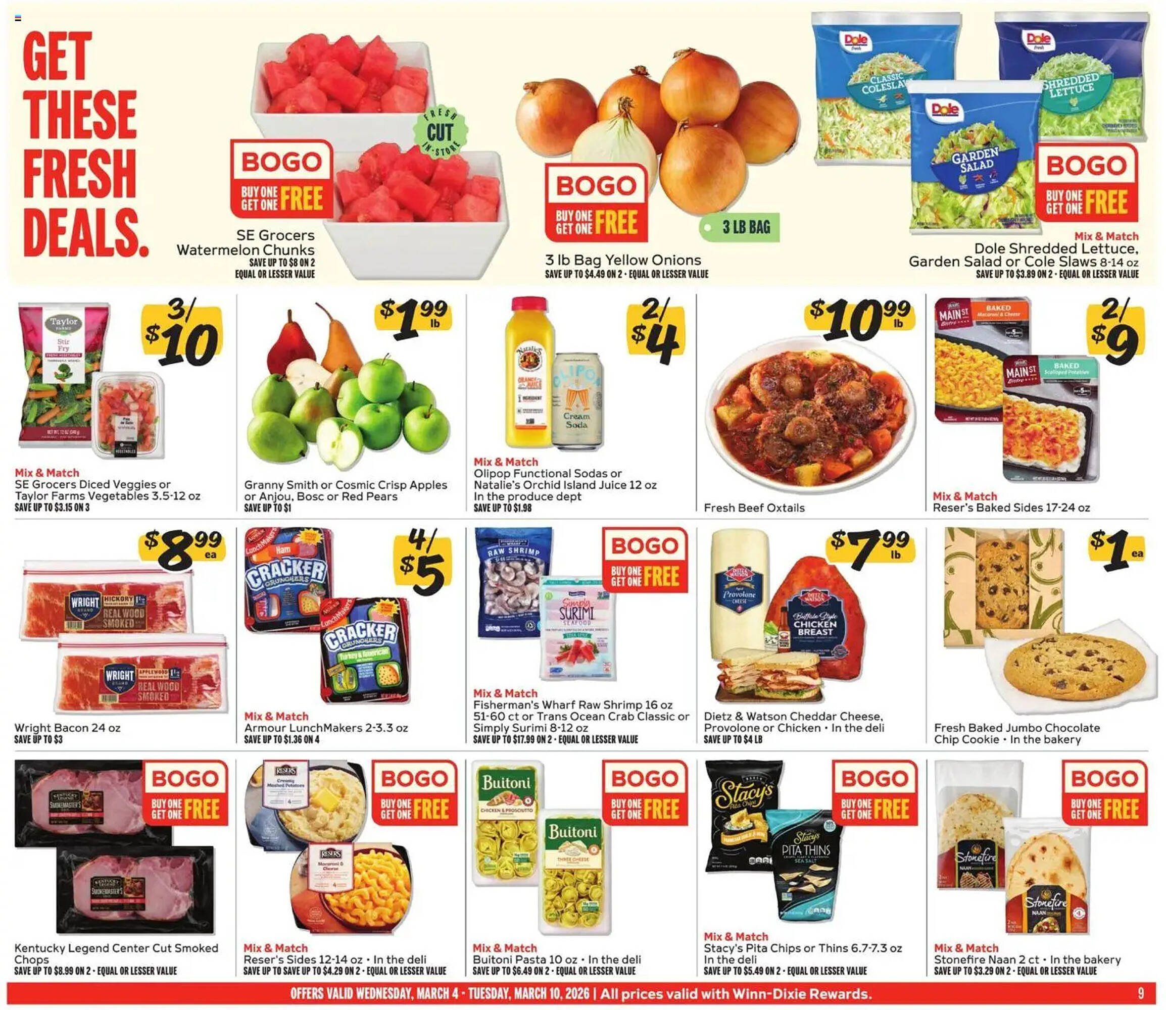 Winn Dixie weekly ad