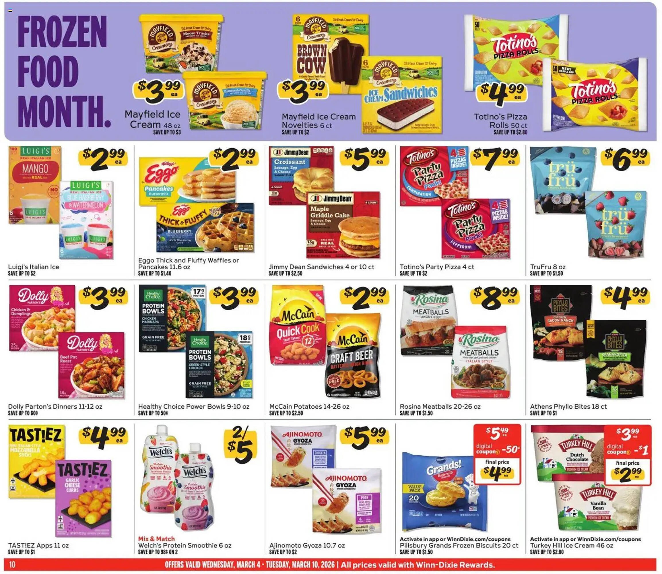 Winn Dixie weekly ad