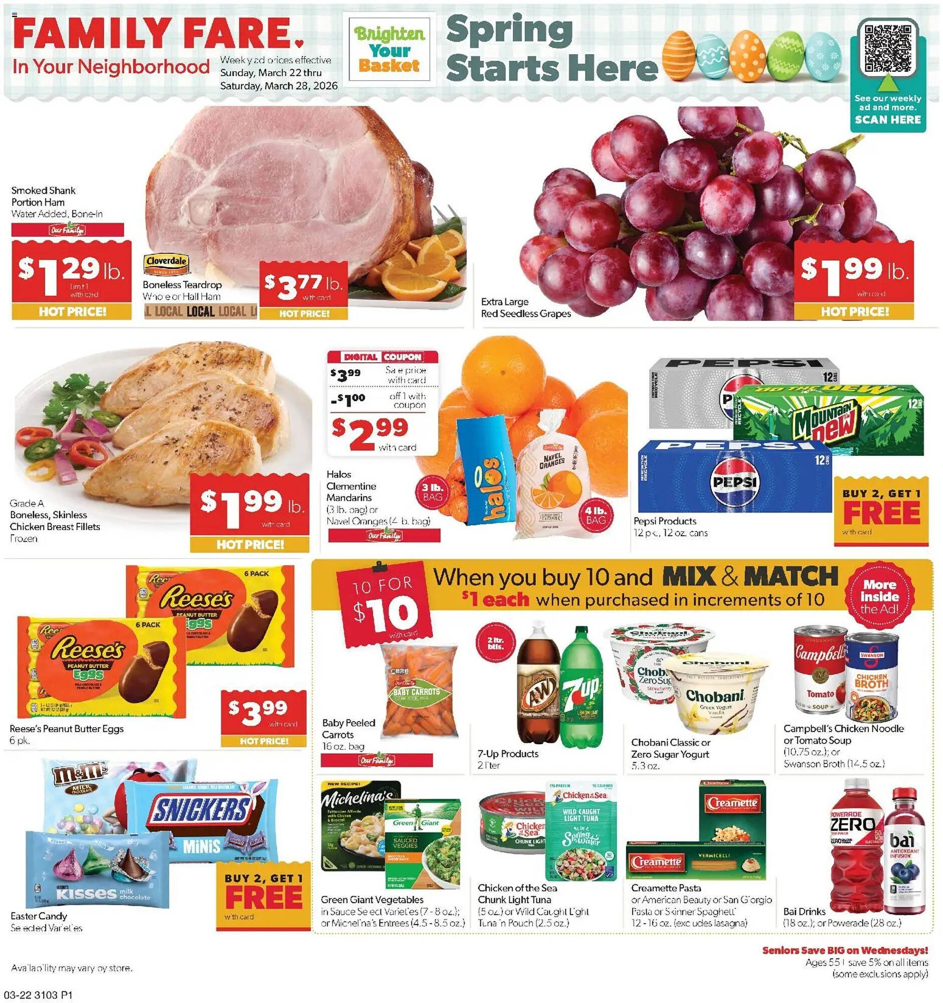 Family Fare weekly ad