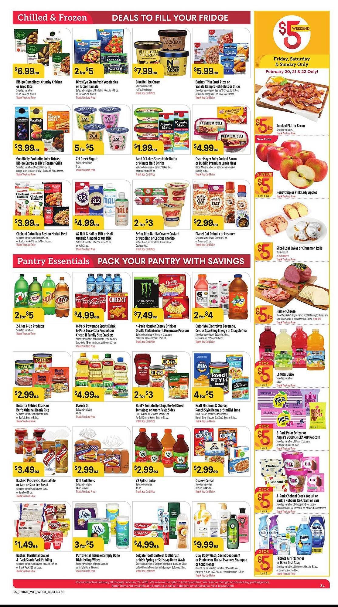 Bashas' weekly ad
