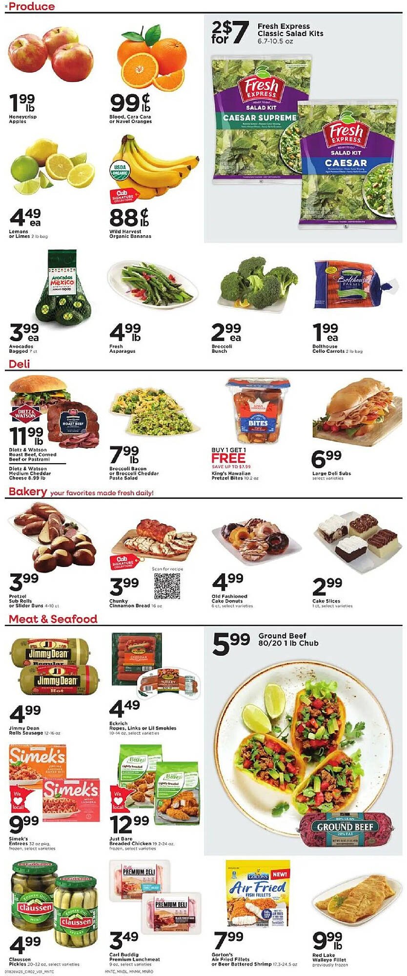 Cub Foods weekly ad