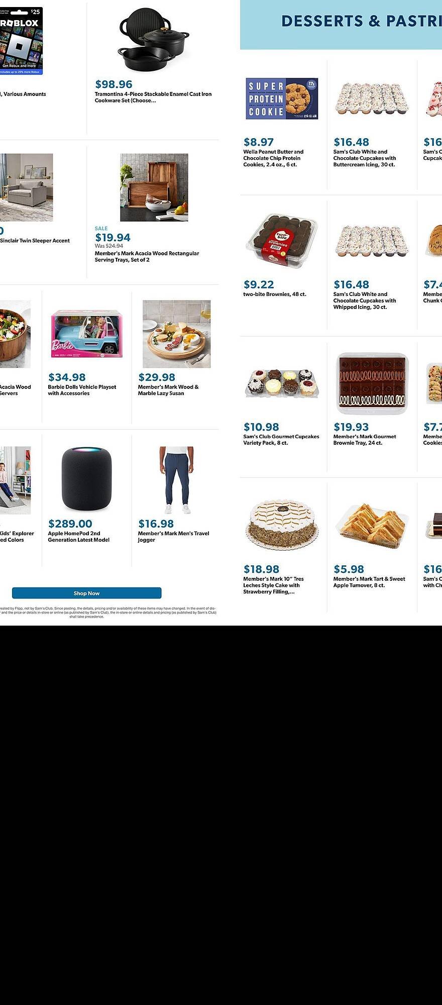 Sam's Club weekly ad