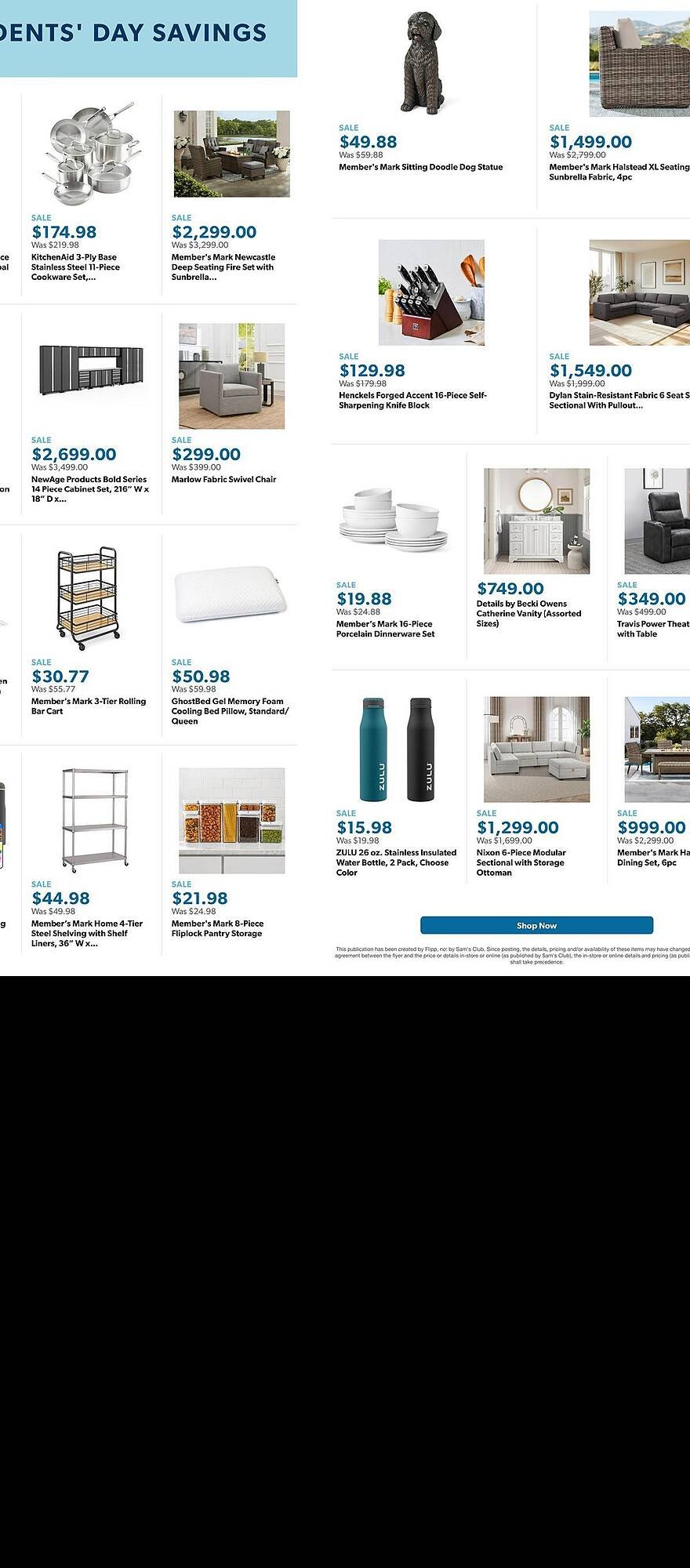 Sam's Club weekly ad