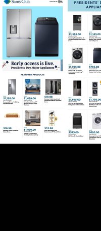 Sam's Club weekly ad