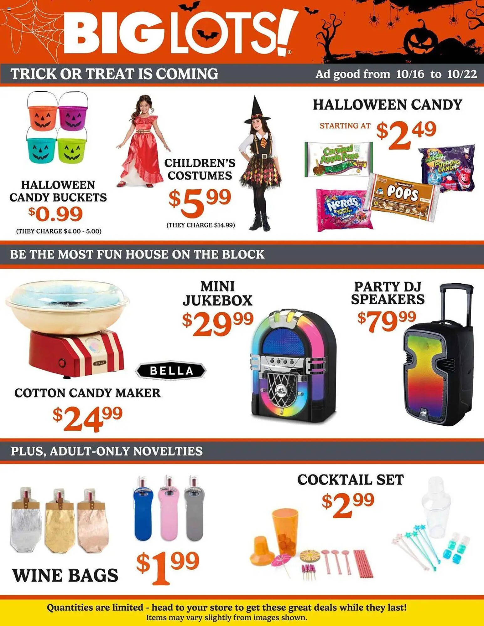 Big Lots weekly ad (2025-10-16 - 2025-10-22) | 1