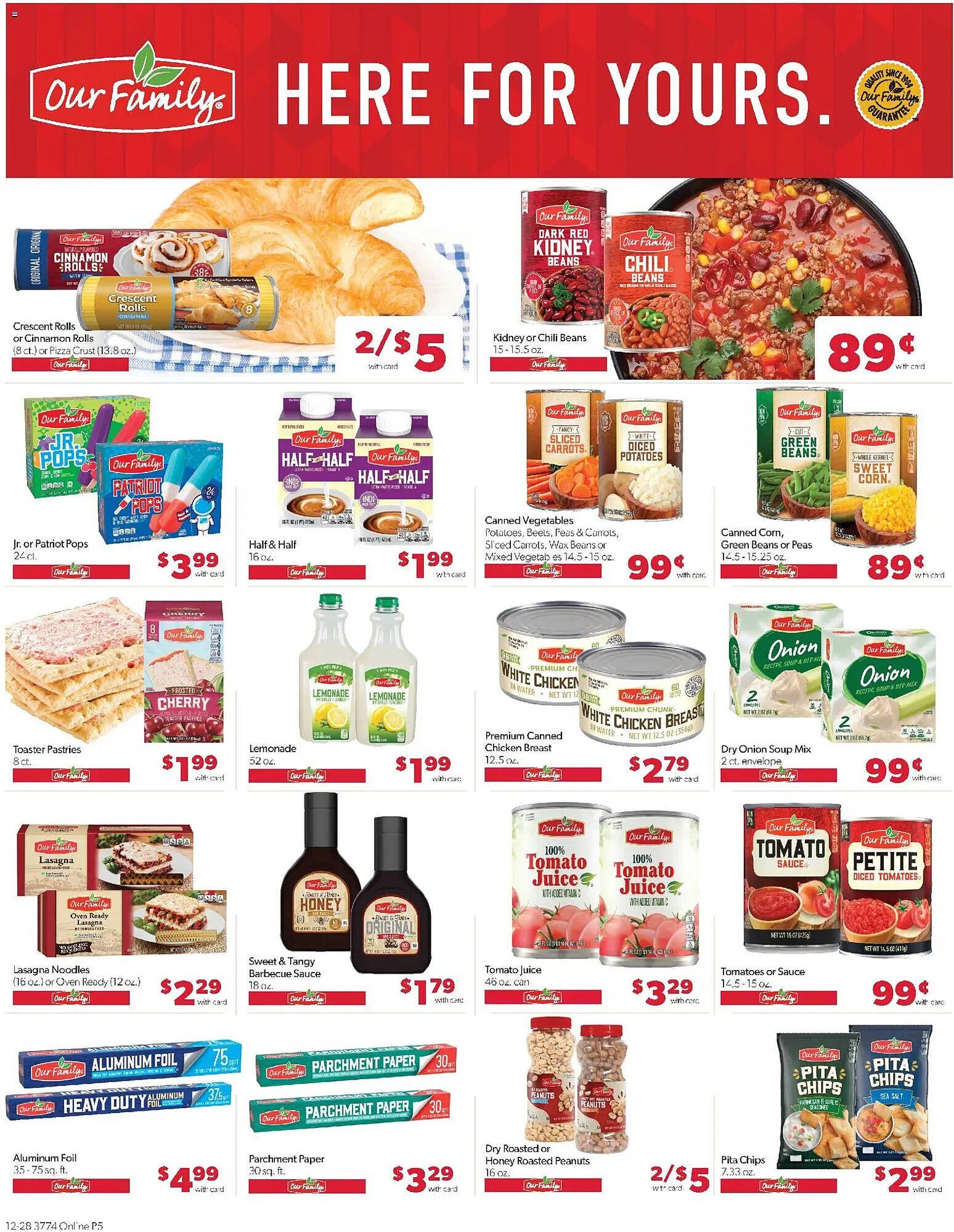 Family Fare weekly ad
