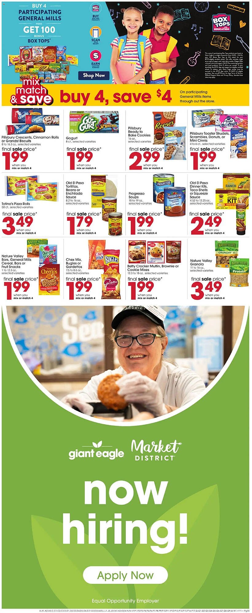 Giant Eagle weekly ad