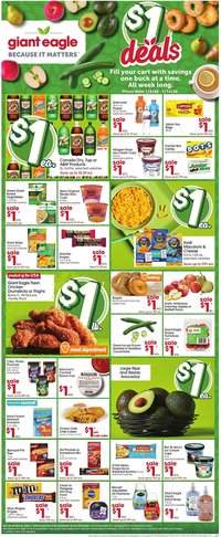 Giant Eagle weekly ad