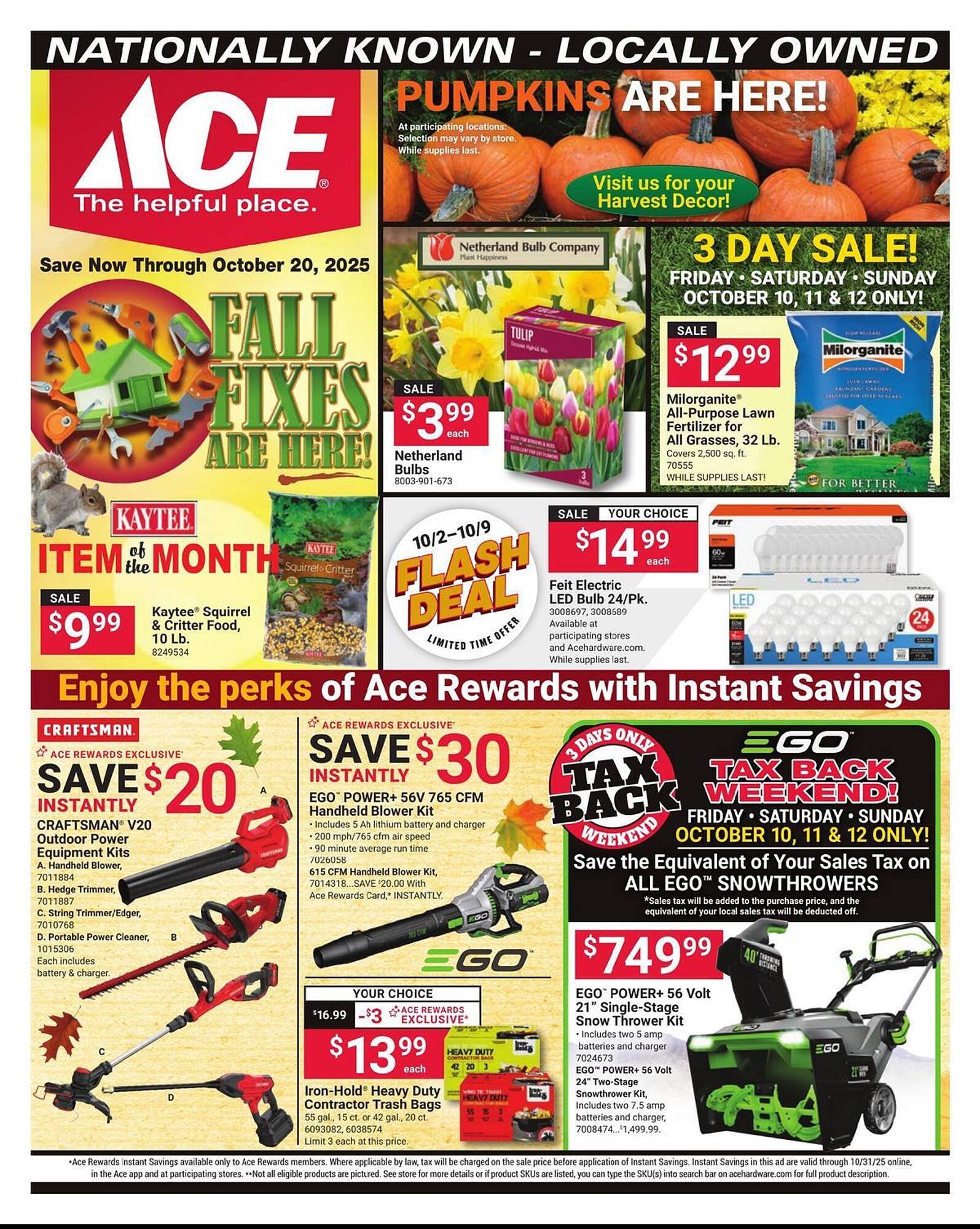 Ace Hardware flyer (2025-10-07 - 2025-10-20) | 1