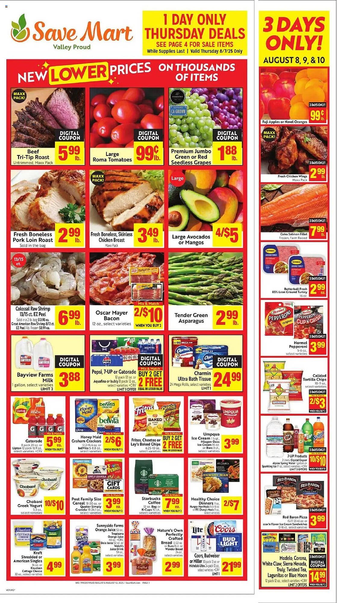 Save Mart Weekly Ad (2025-08-06 - 2025-08-13) | 1