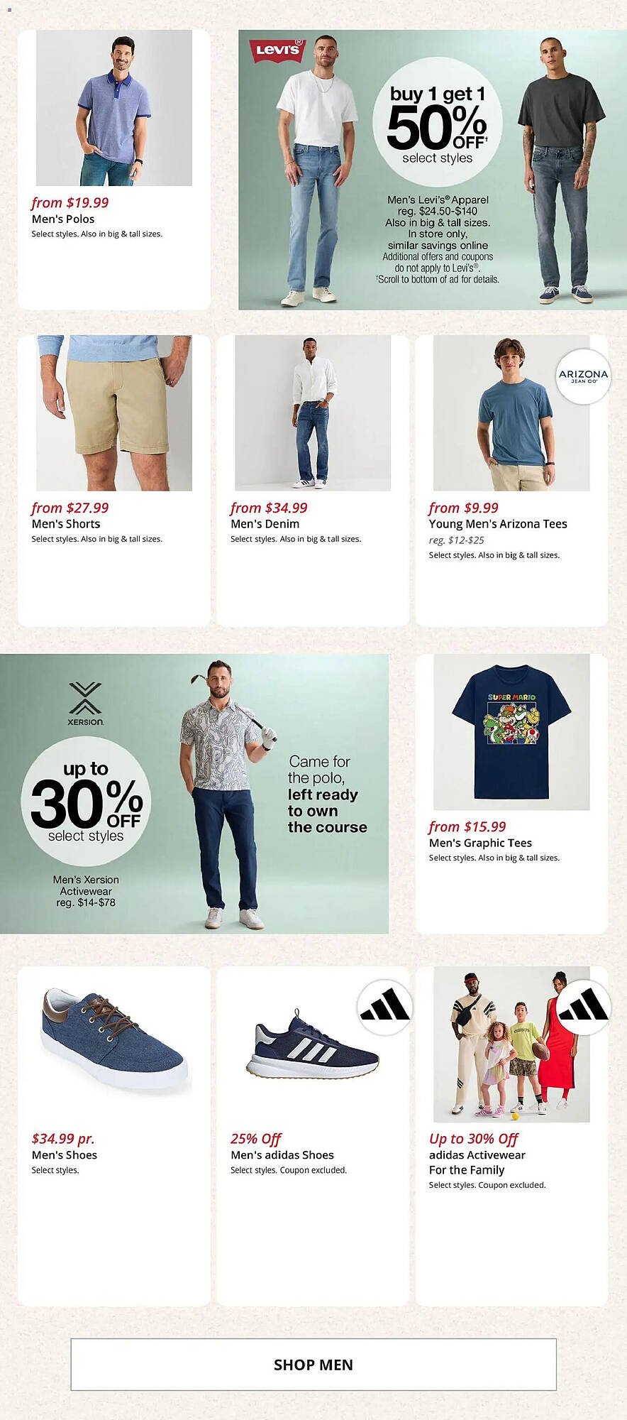 JC Penney weekly ad