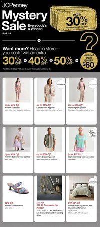 JC Penney weekly ad