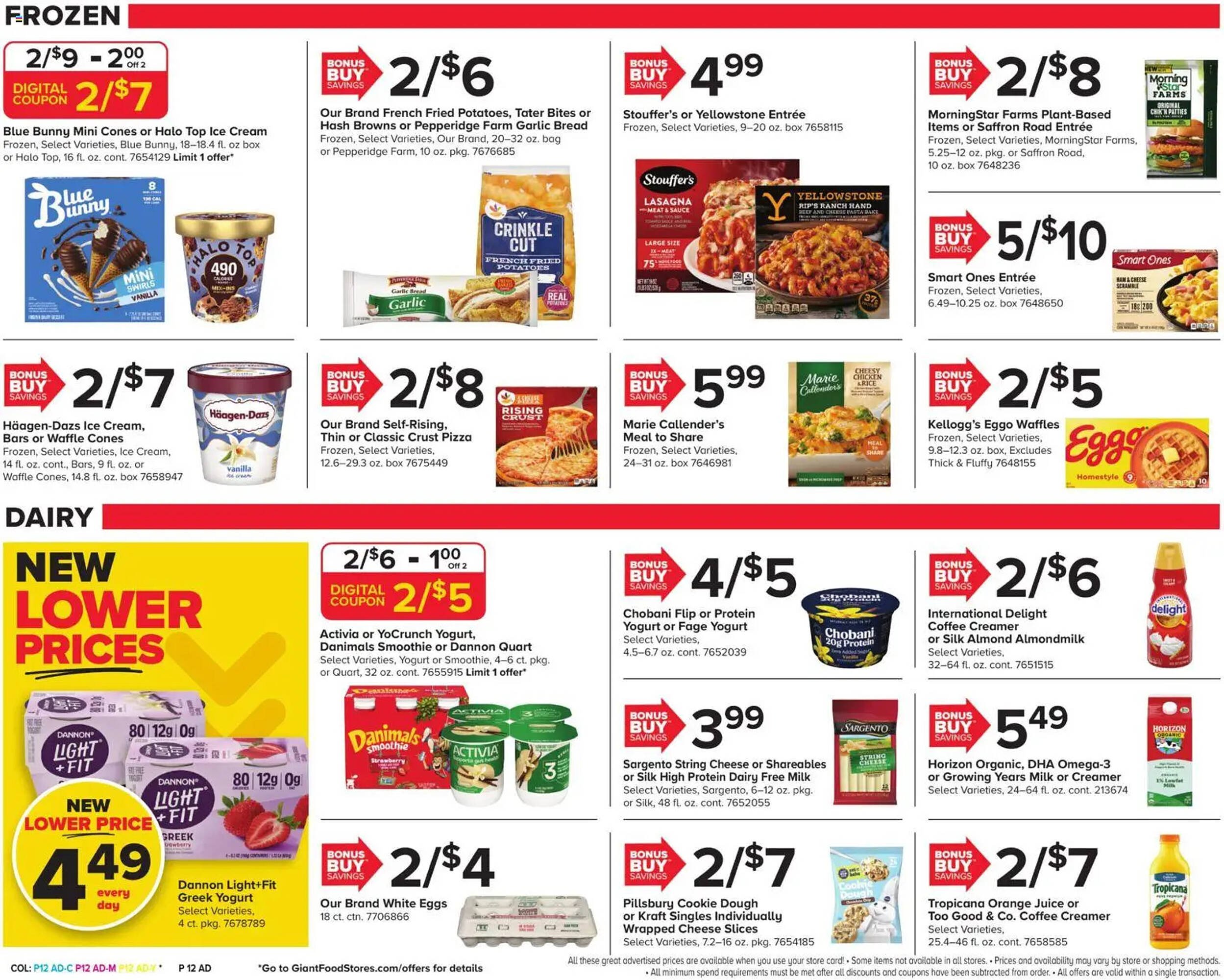 GIANT weekly ad