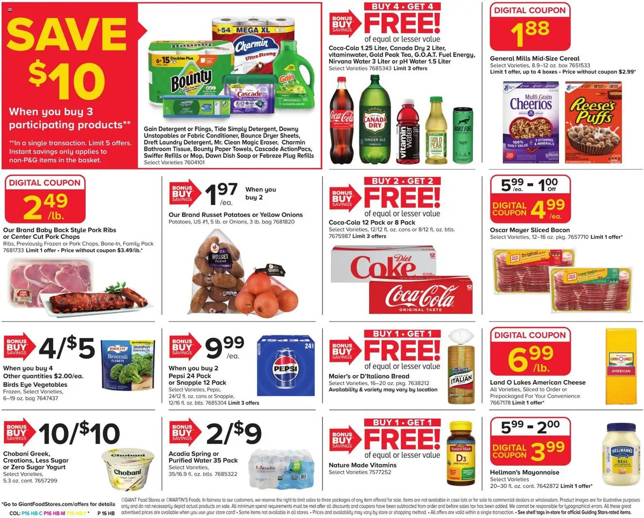 GIANT weekly ad