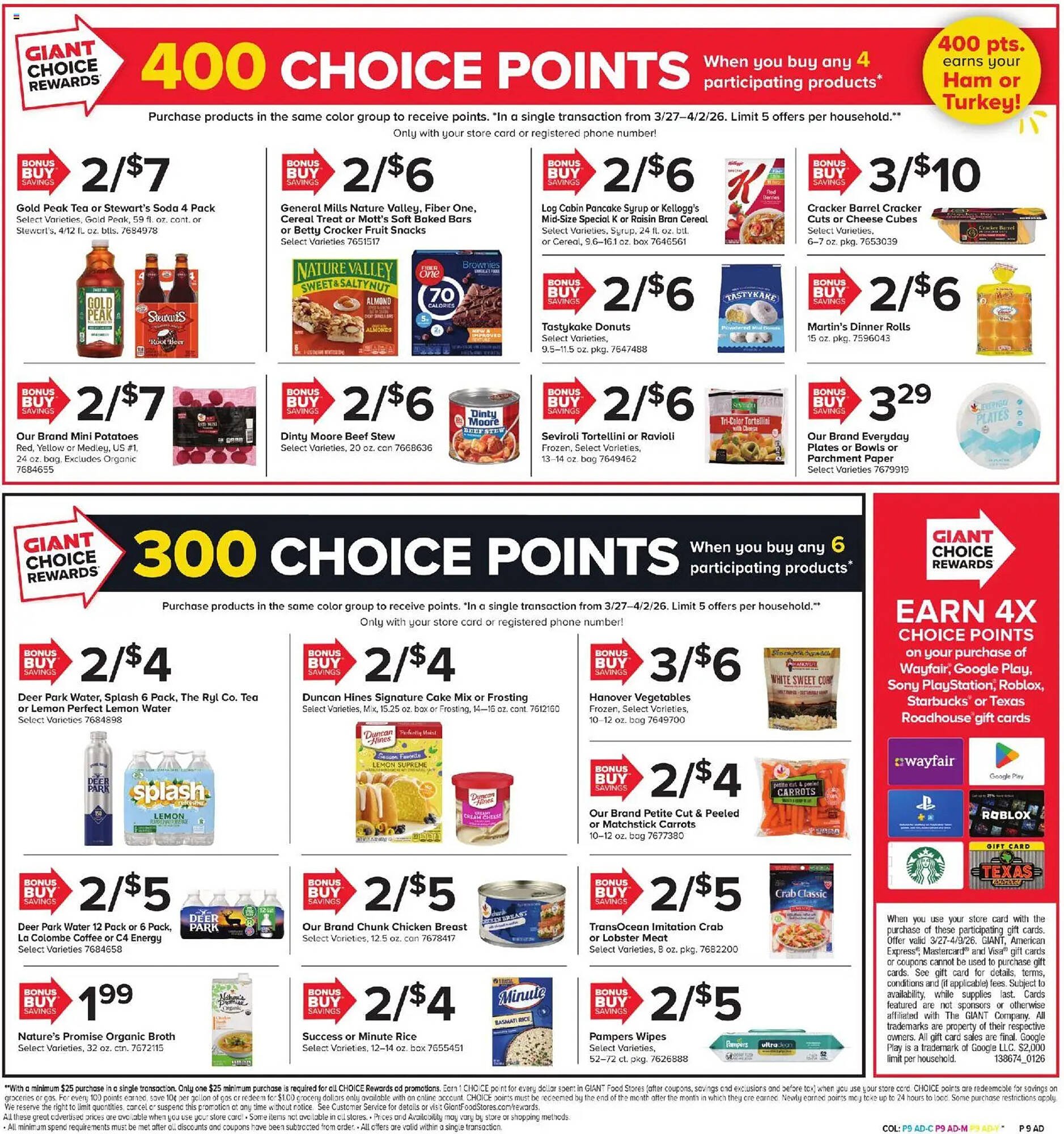 GIANT weekly ad