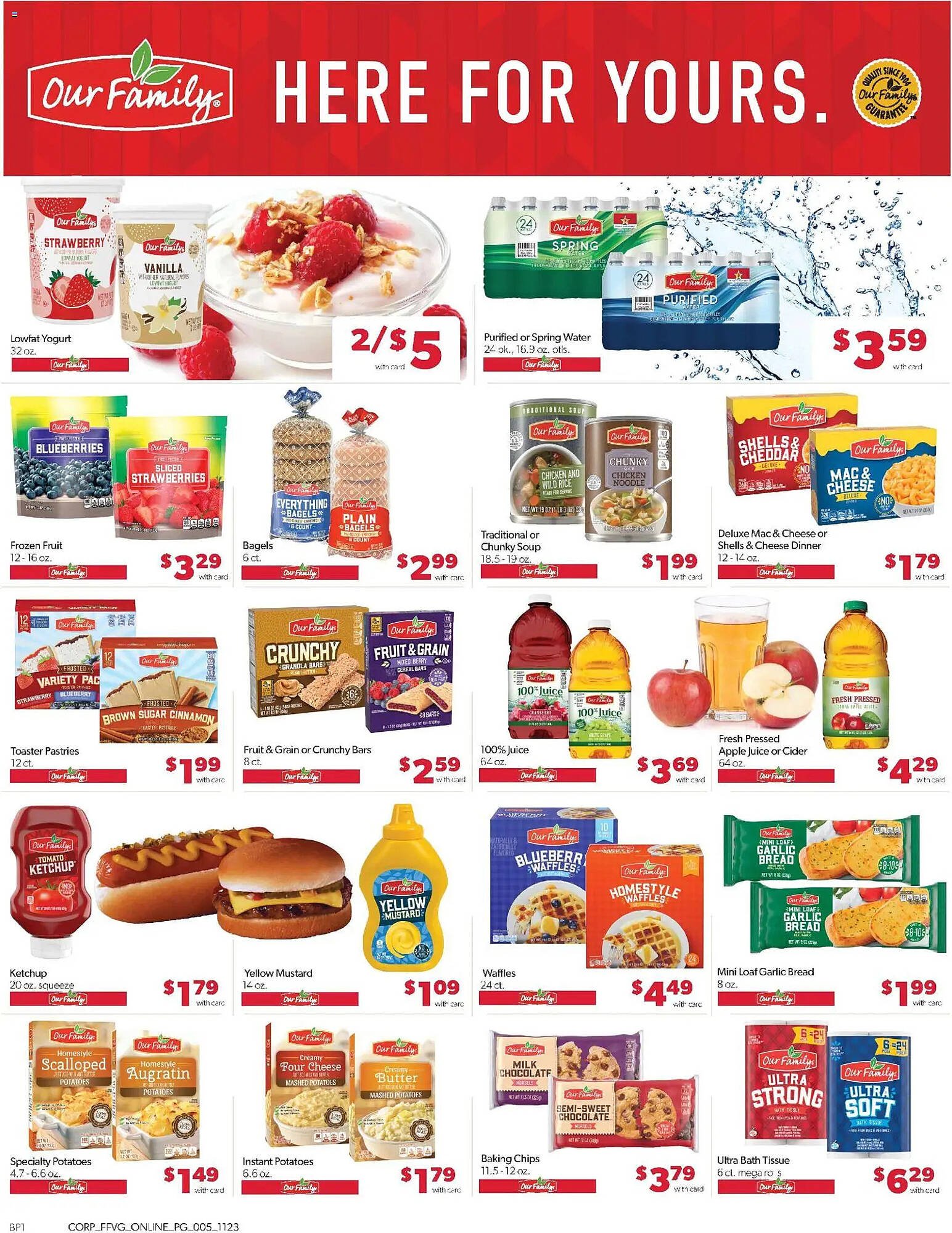 Family Fare weekly ad