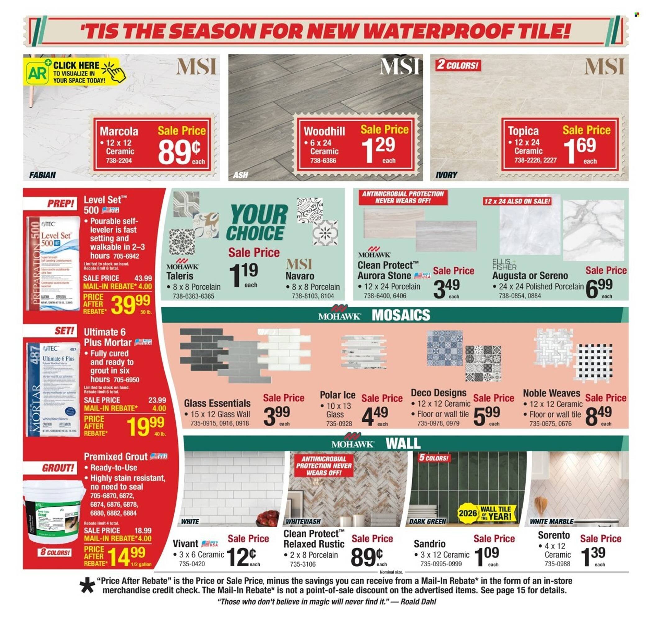 Menards weekly ad