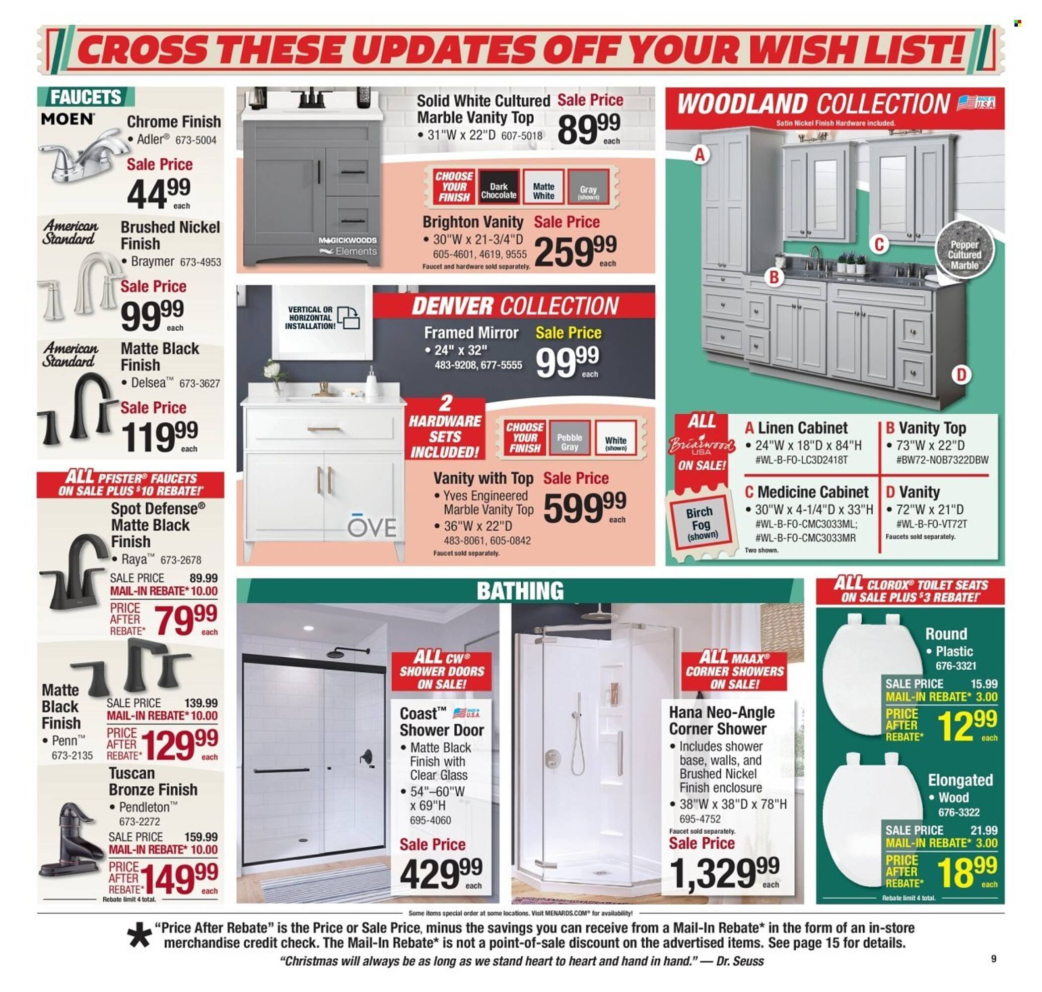 Menards weekly ad