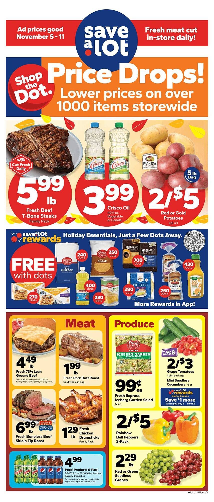 Save a Lot weekly ad (2025-11-05 - 2025-11-11) | 1