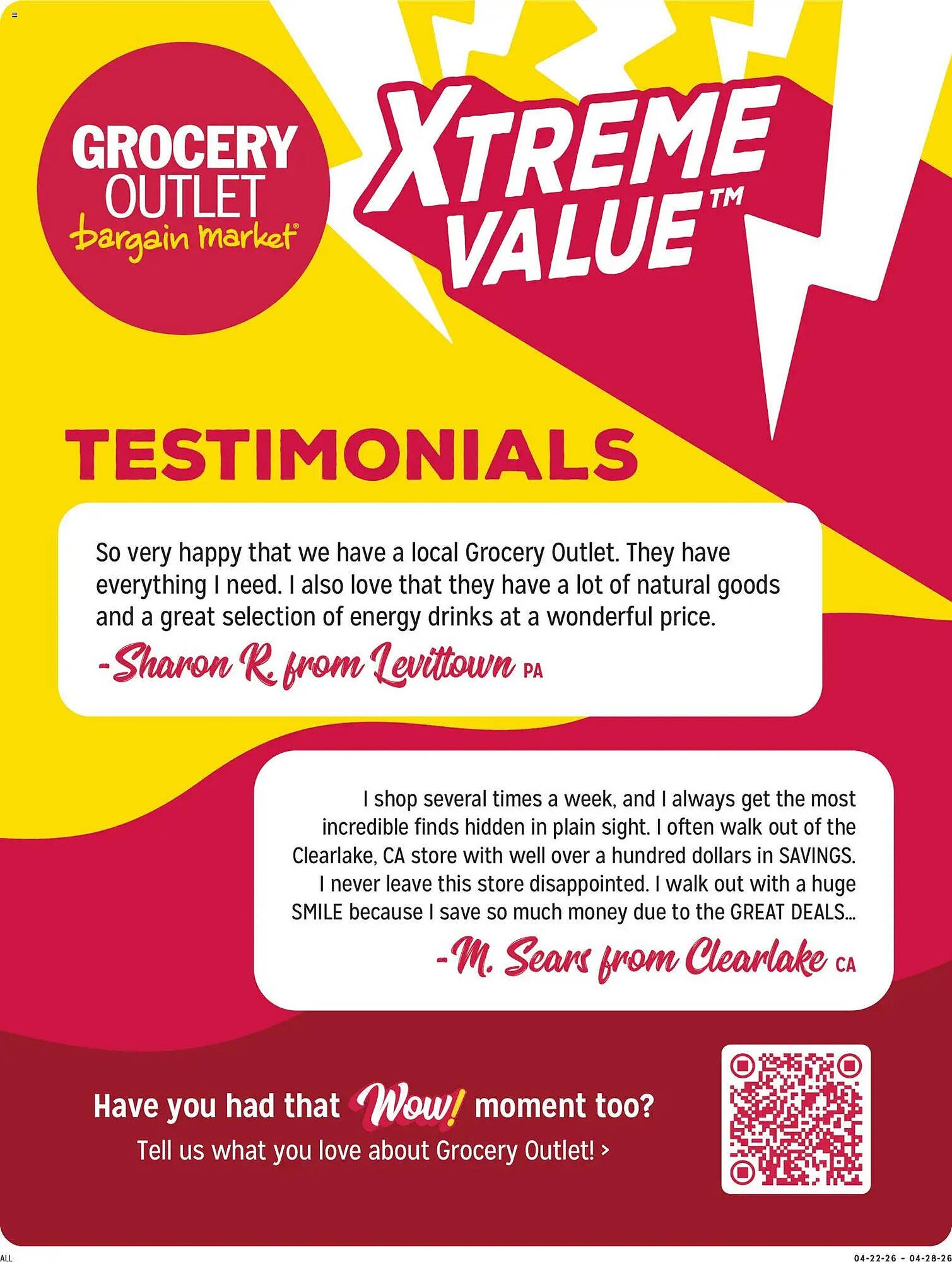 Grocery Outlet weekly ad