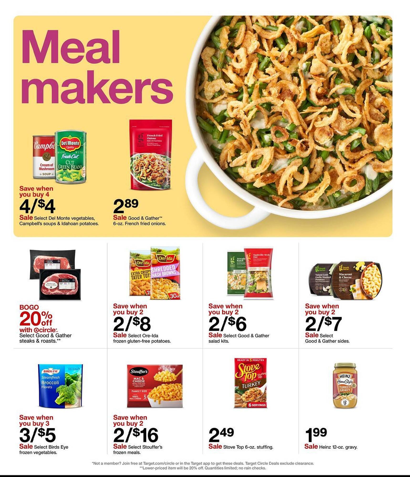 Target weekly ad