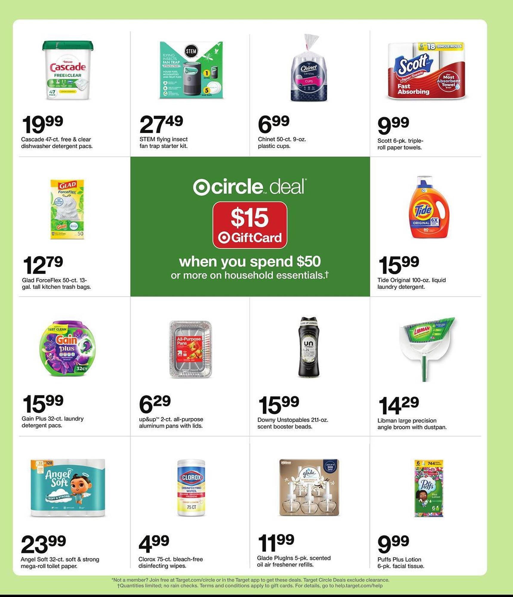 Target weekly ad