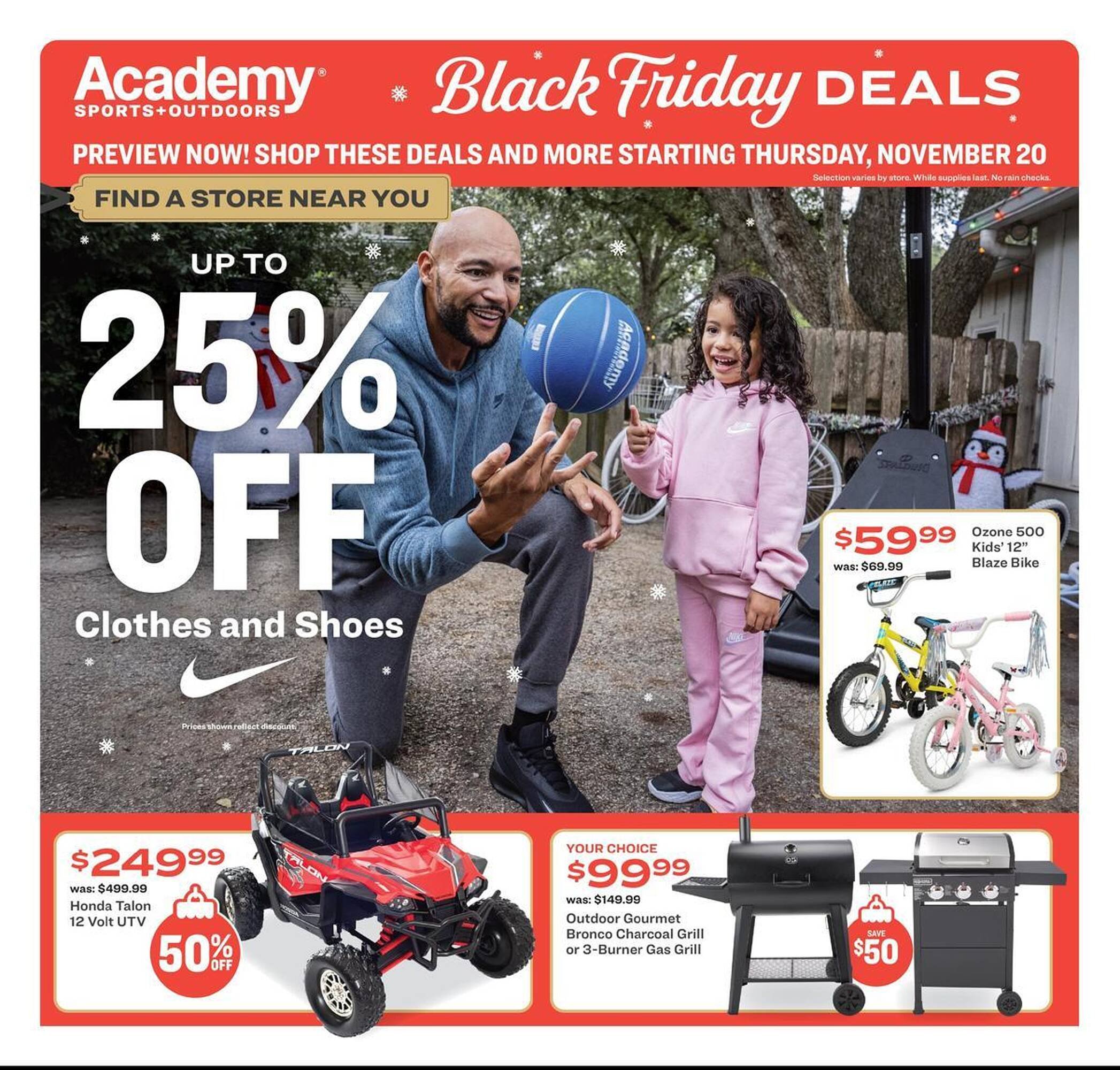 Academy weekly ad