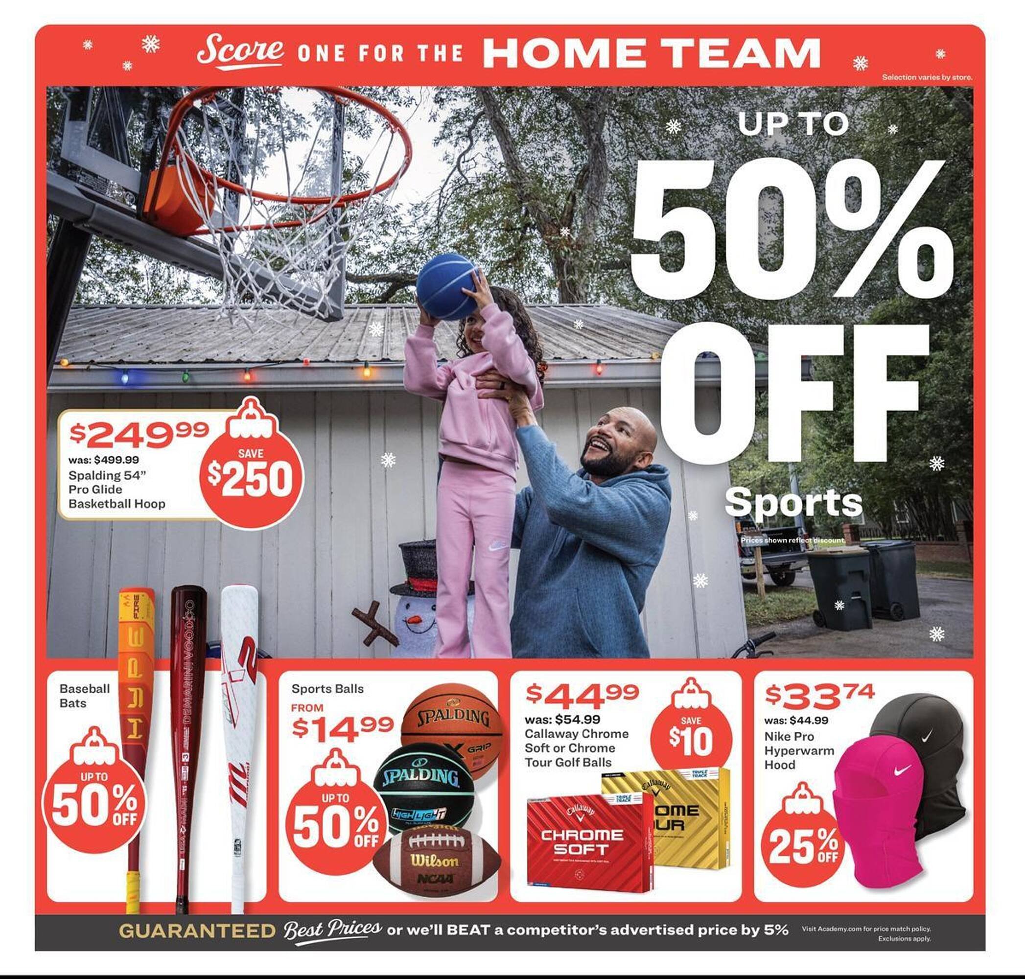 Academy weekly ad