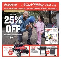 Academy weekly ad
