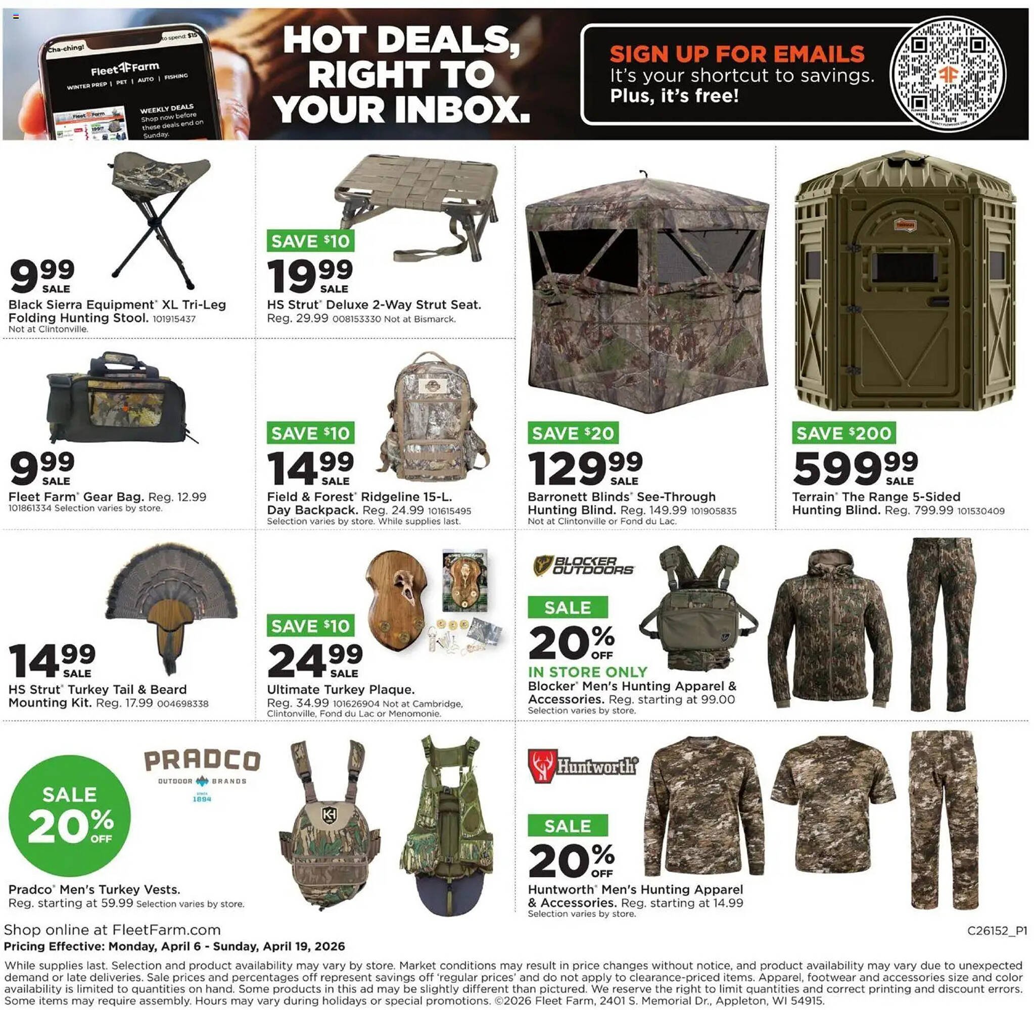 Mills Fleet Farm weekly ad