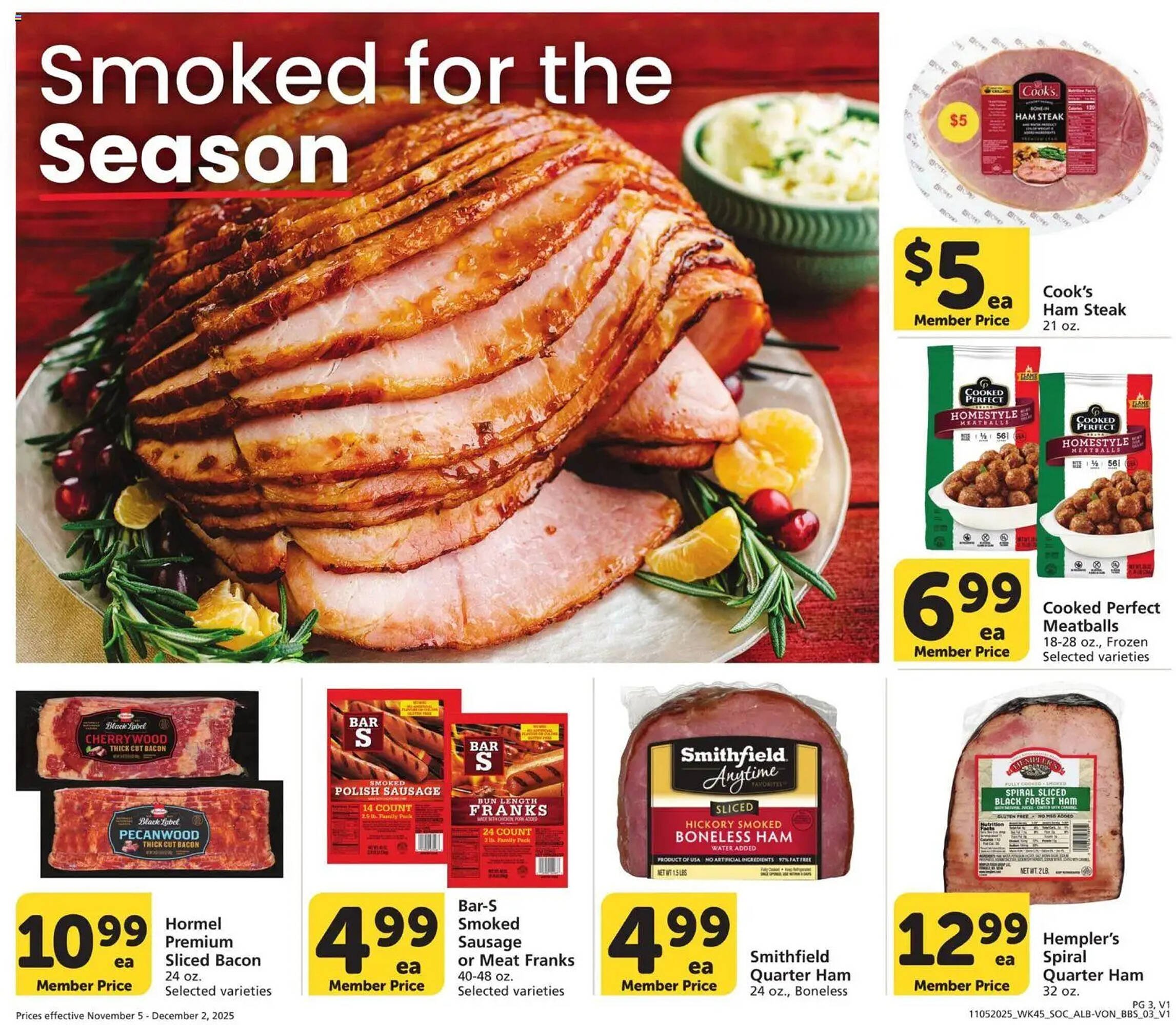 Vons weekly ad (2025-11-05 - 2025-12-03) | 3