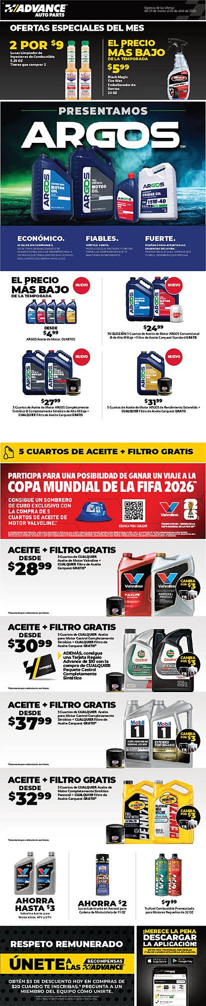 Advance Auto Parts flyer